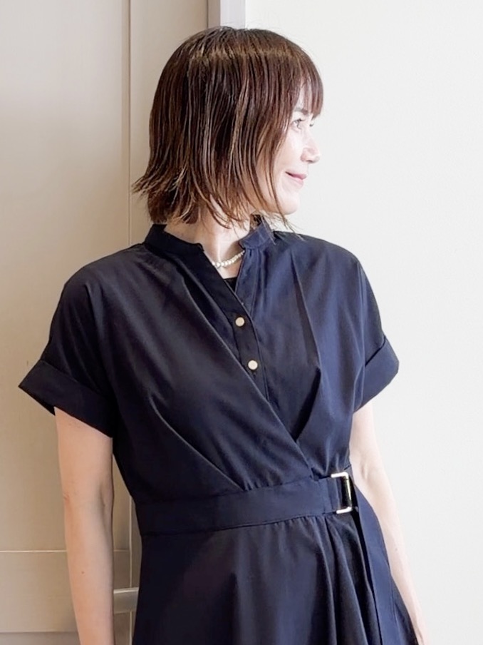 yamakoさんの「grove｜【洗濯機OK/ひんやり】軽く羽織れるハーフスリーブジャケット」を使ったコーディネート
