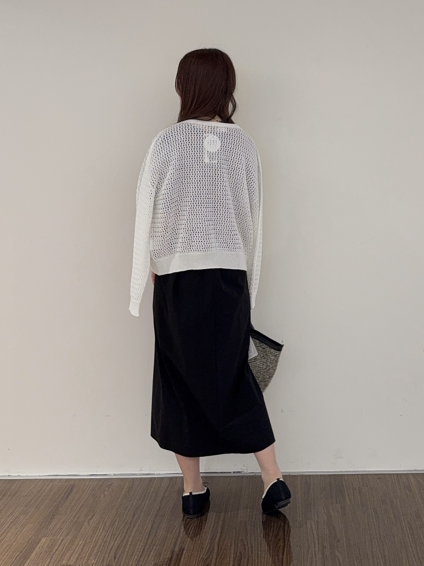 いくみさんの「INDIVI｜【撥水／UVケア／SETUP可能】軽量ベルト付きAラインワンピース」を使ったコーディネート