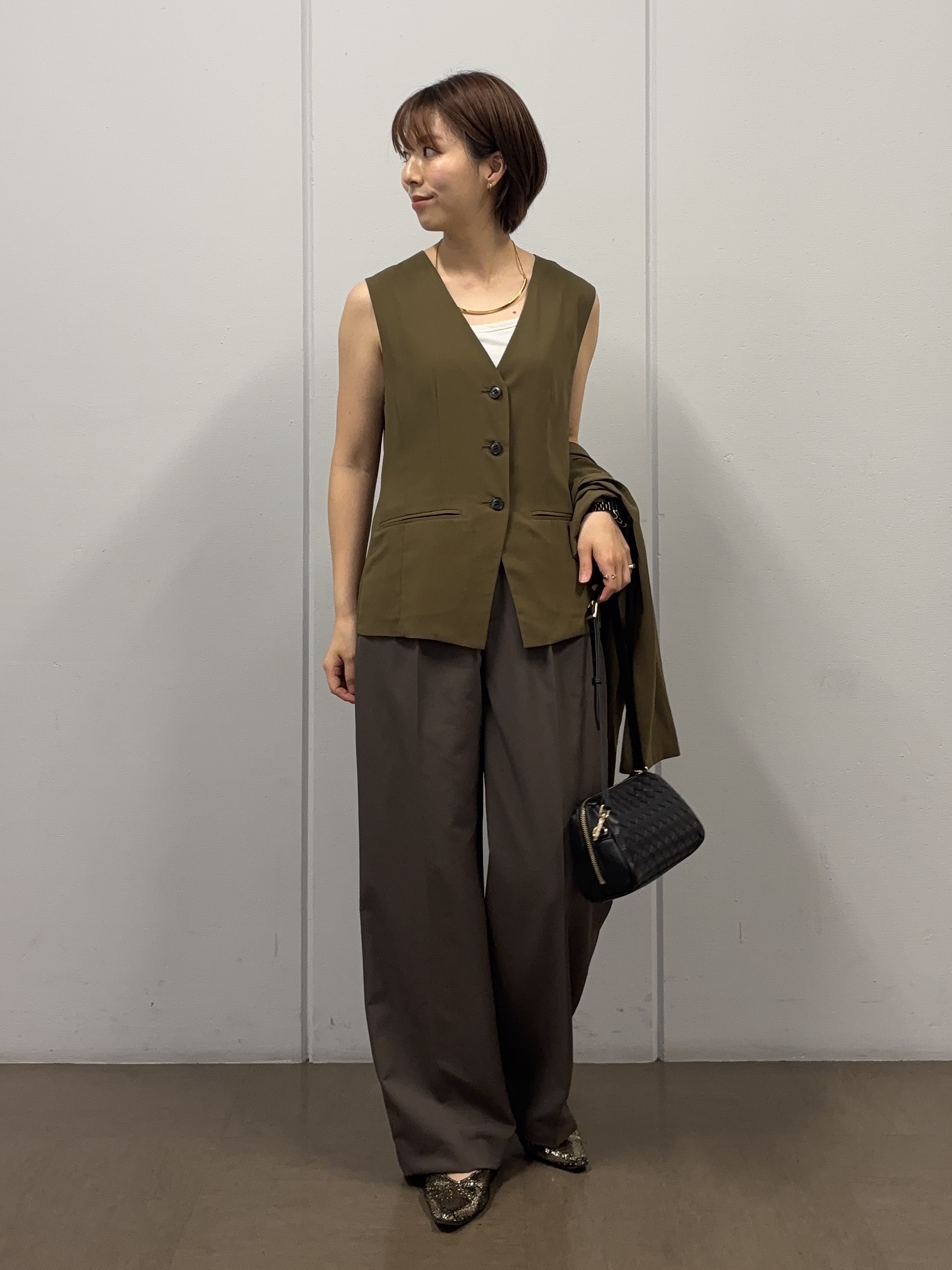 tsujiさんの「UNTITLED｜◆【セットアップ可/接触冷感/通気性】ドライシアーダブルジャケット」を使ったコーディネート