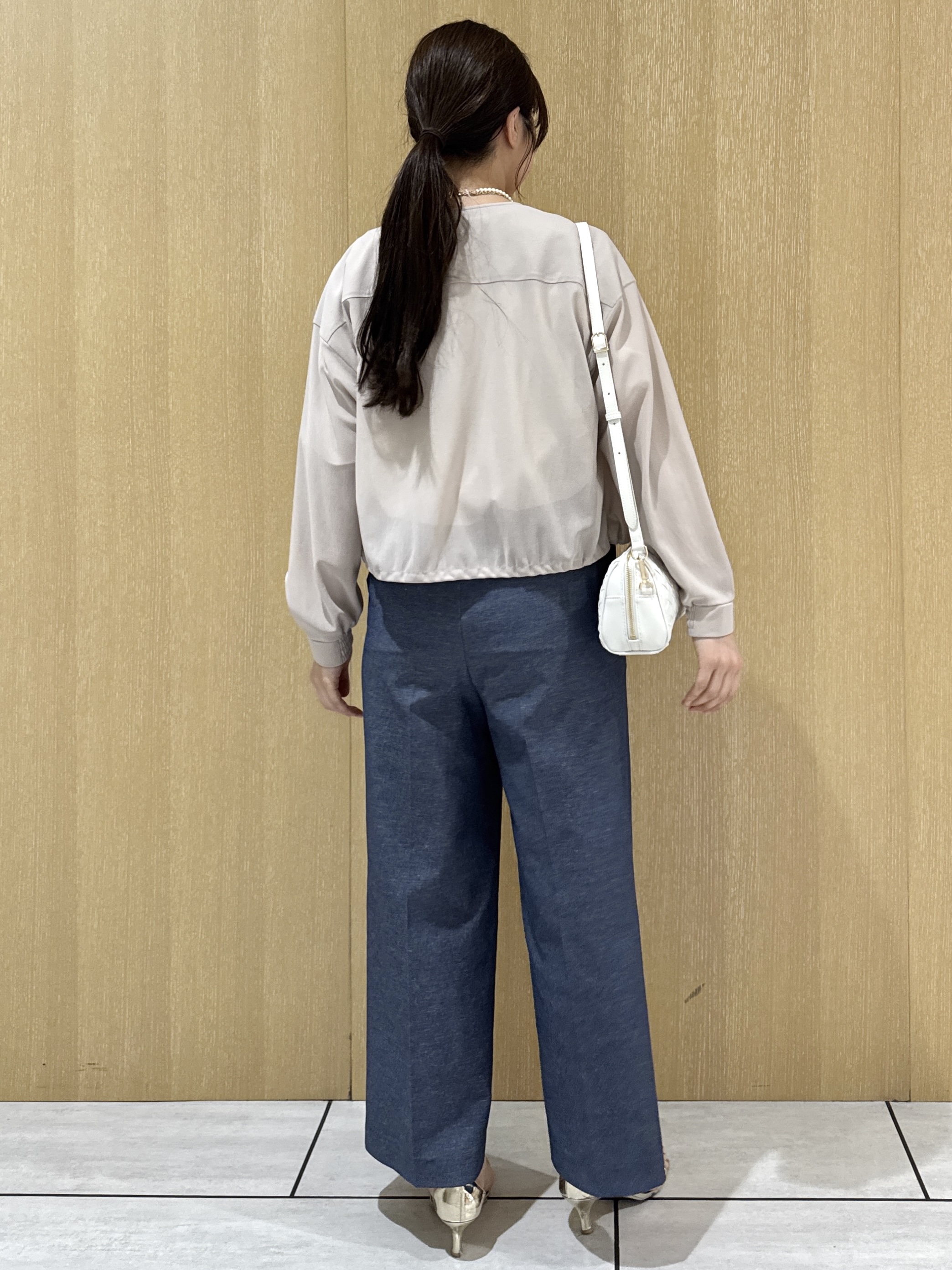 nanaさんの「UNTITLED｜◆【洗える】シアーブルゾン」を使ったコーディネート