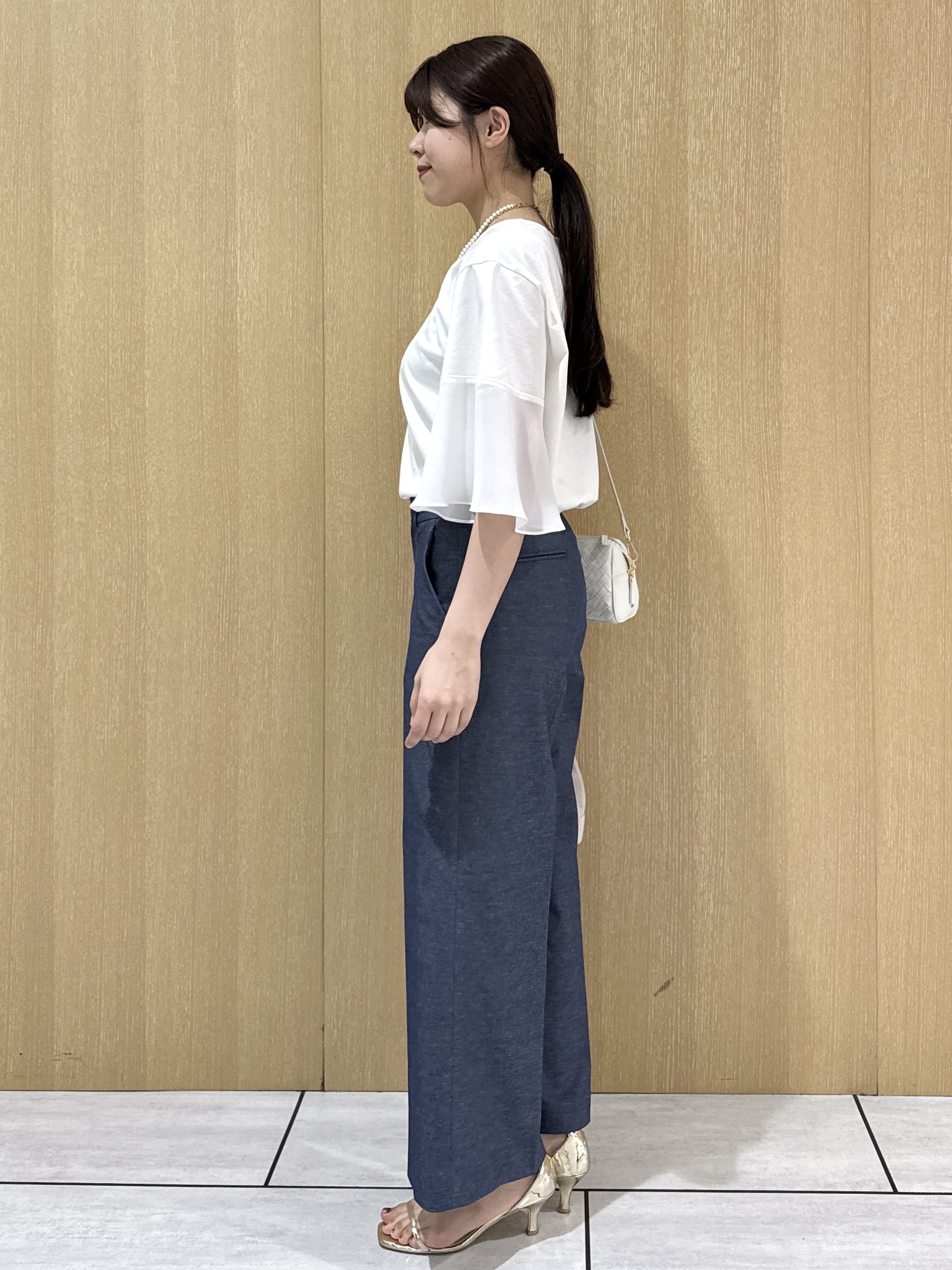 nanaさんの「UNTITLED｜◆【洗える】シアーブルゾン」を使ったコーディネート