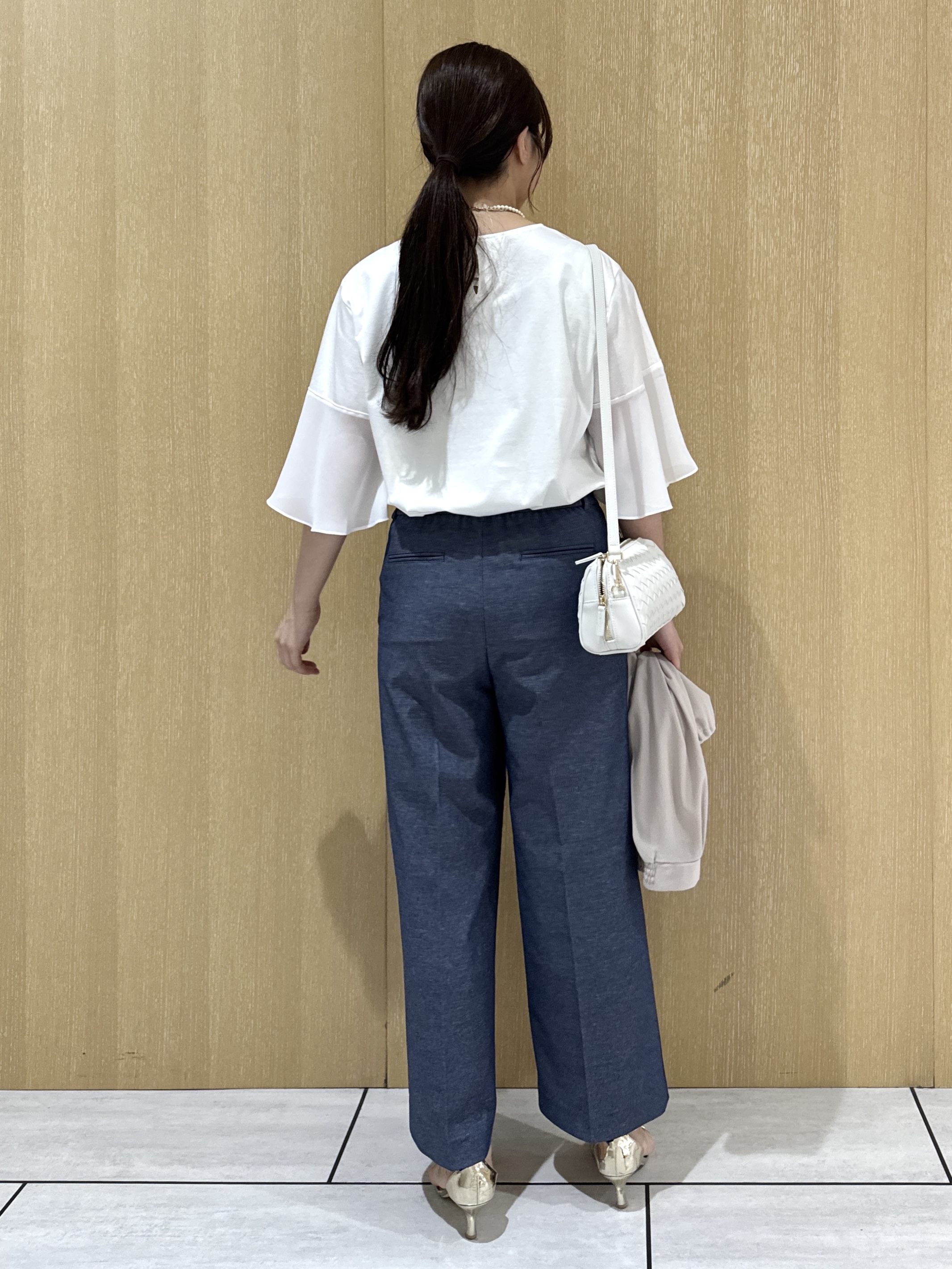 nanaさんの「UNTITLED｜◆【洗える】シアーブルゾン」を使ったコーディネート