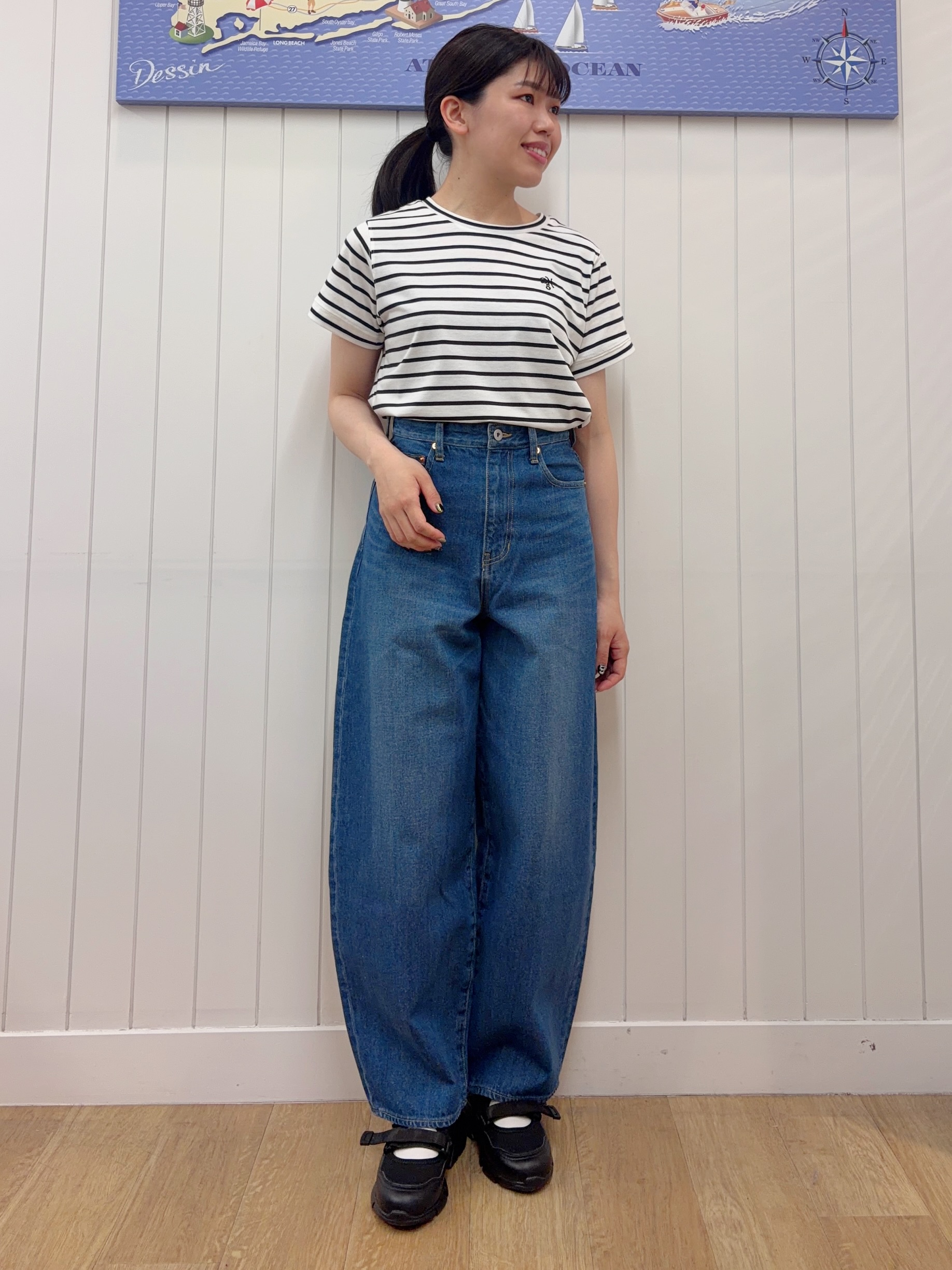 Mayaさんの「Dessin｜お守りカーディガン -ウォッシャブル-」を使ったコーディネート