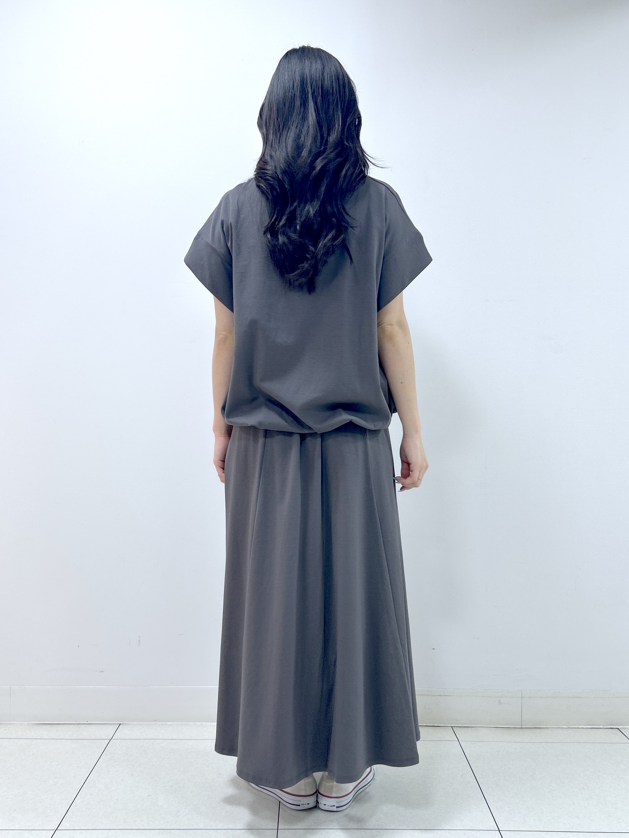Kaiさんの「Dessin｜【2点セット/汗シミ防止】ミニ裏毛セットアップ」を使ったコーディネート