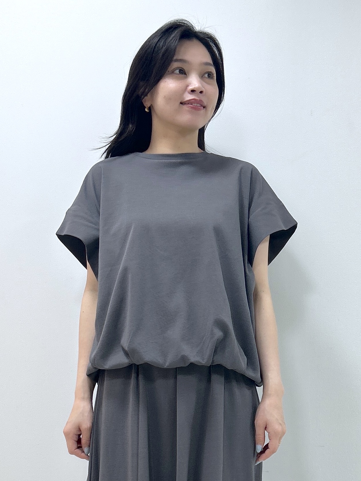 Kaiさんの「Dessin｜【2点セット/汗シミ防止】ミニ裏毛セットアップ」を使ったコーディネート