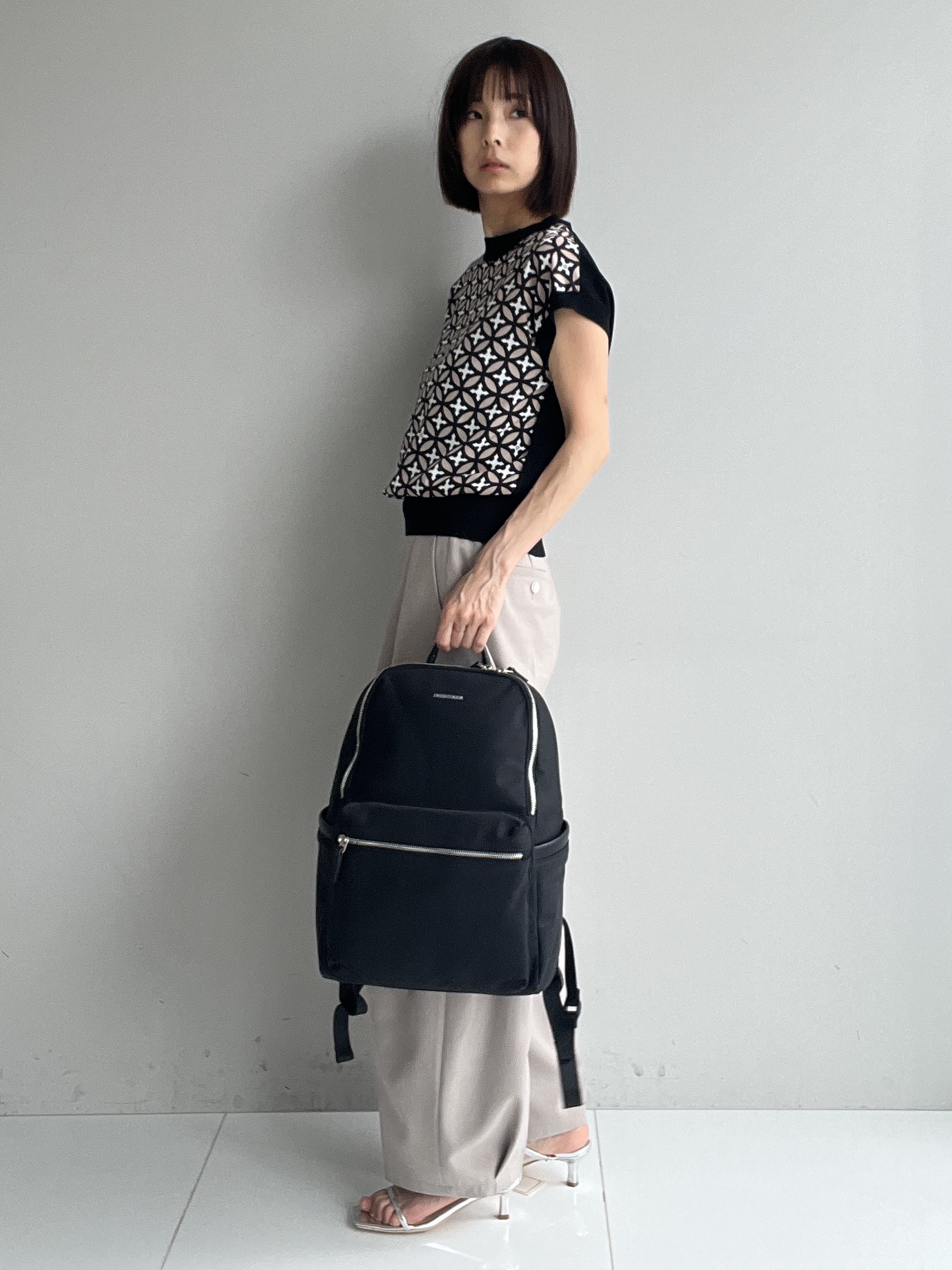 misaさんの「DRESSTERIOR｜【接触冷感/ウォッシャブル/otonaMUSE5月号掲載】カービーカーゴパンツ」を使ったコーディネート