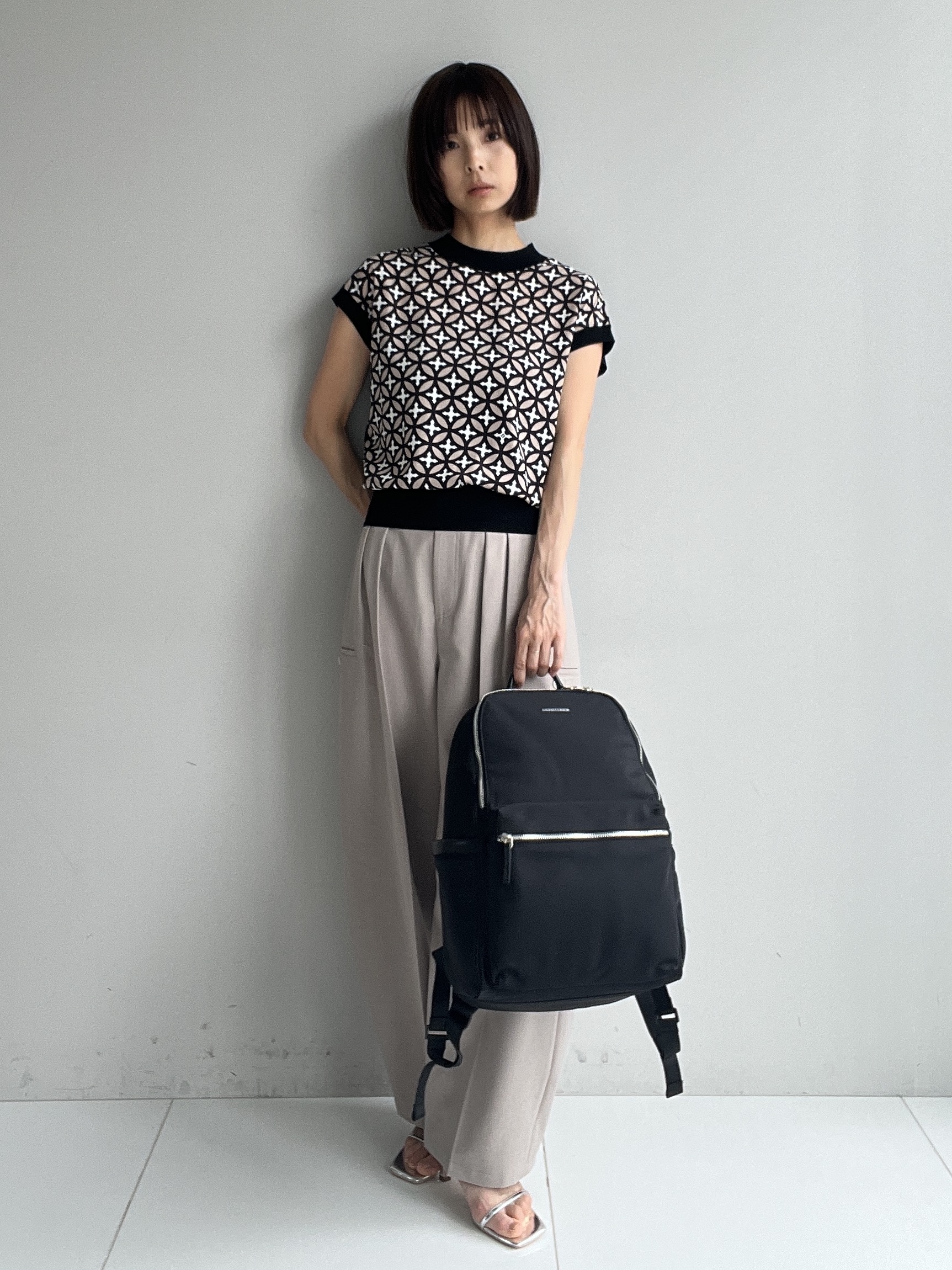 misaさんの「DRESSTERIOR｜【接触冷感/ウォッシャブル/otonaMUSE5月号掲載】カービーカーゴパンツ」を使ったコーディネート