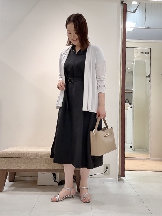 YUIさんの「UNTITLED｜【接触冷感/UVカット/遮熱機能】フライスジャージカーディガン」を使ったコーディネート