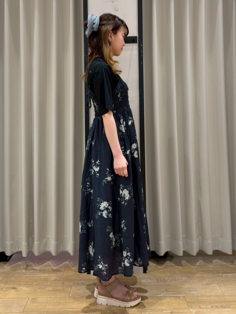 RUKAさんの「grove｜【UVカット/接触冷感】プリントアソート5分袖Tシャツ」を使ったコーディネート