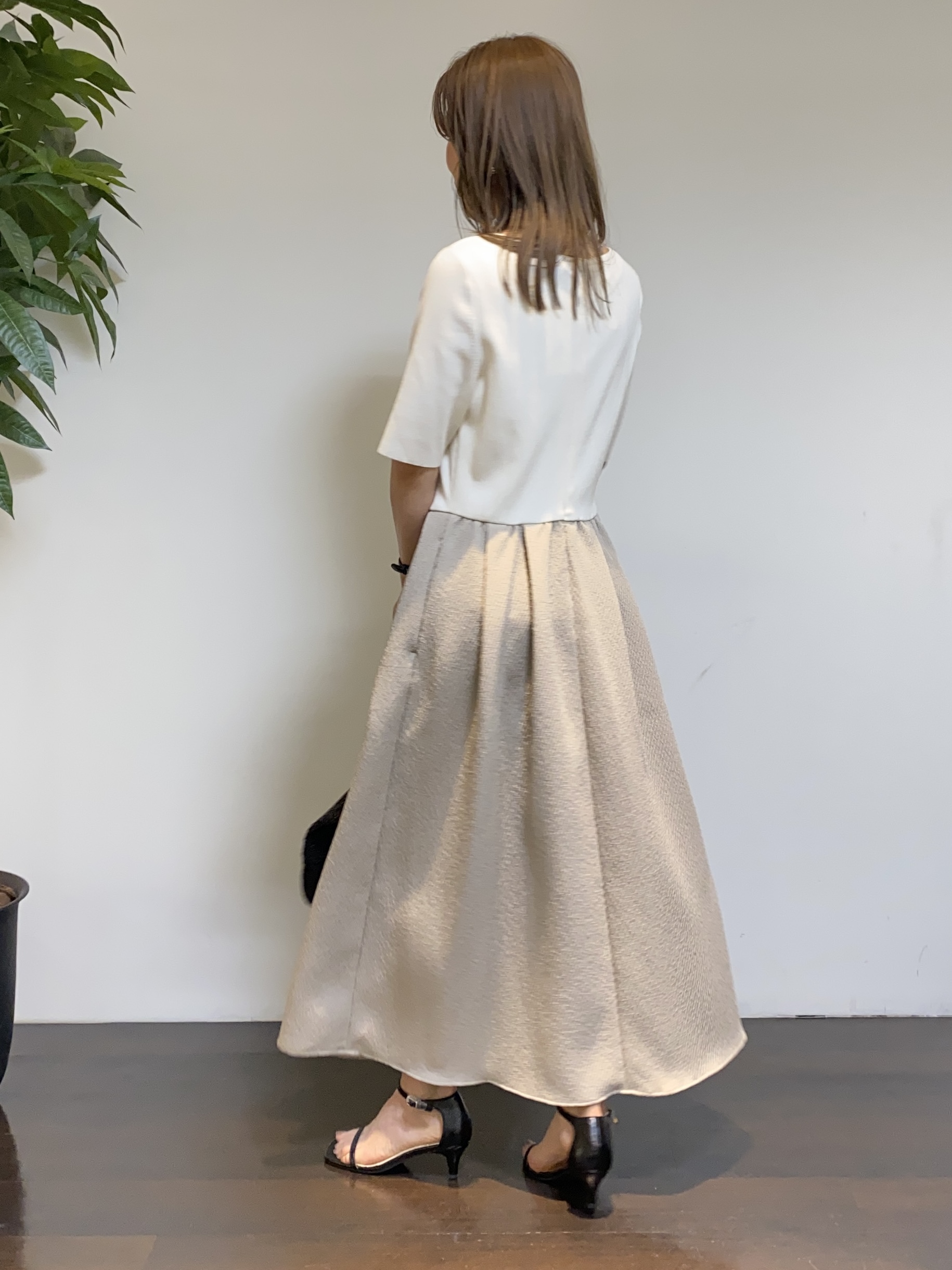 tomoさんの「UNTITLED｜◆【洗える】シアーブルゾン」を使ったコーディネート