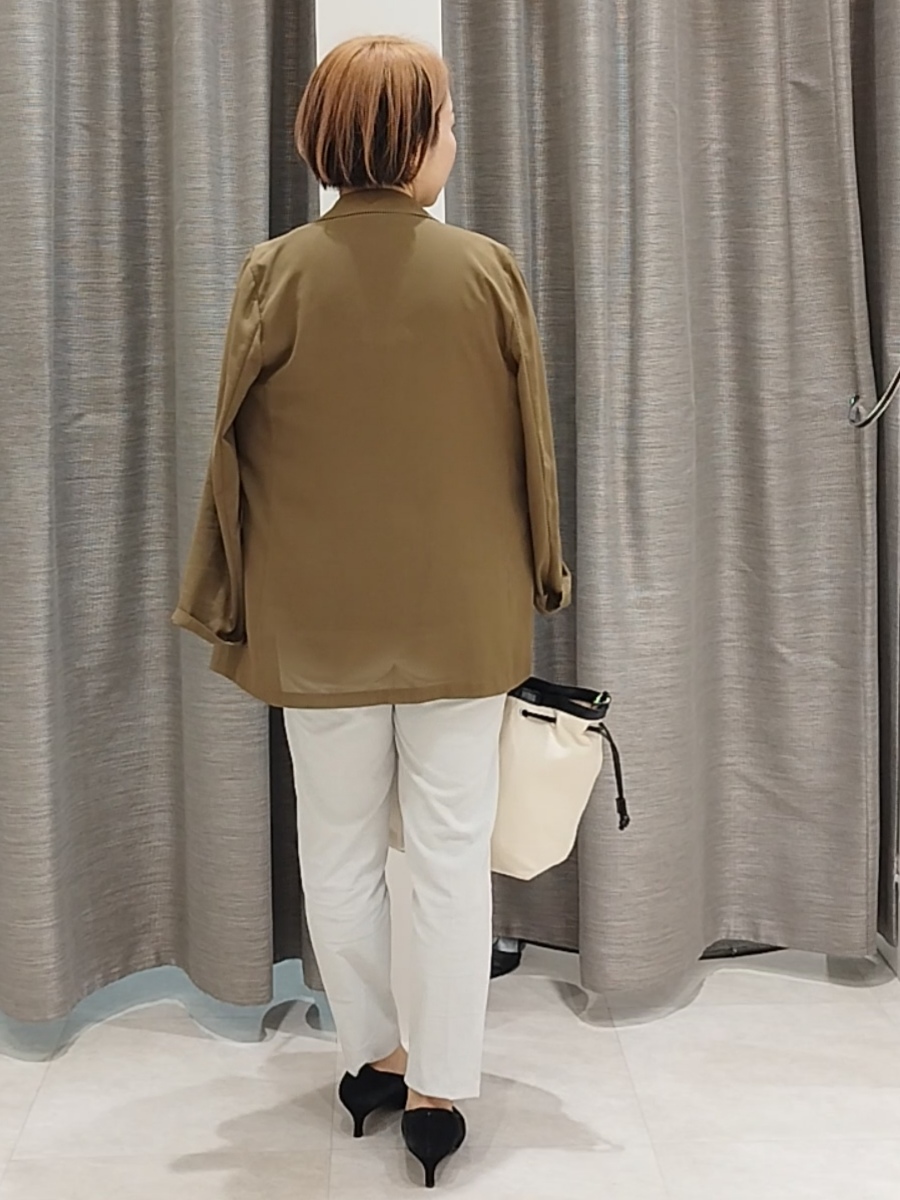 s u g iさんの「UNTITLED｜◆【セットアップ可/接触冷感/通気性】ドライシアーダブルジャケット」を使ったコーディネート
