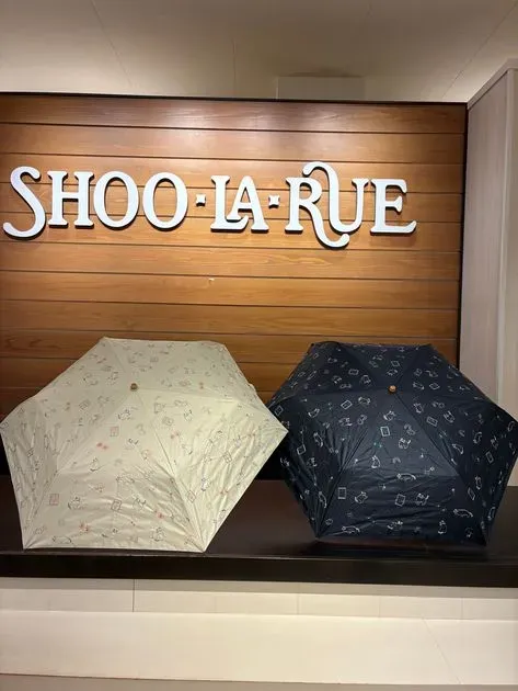 晴雨兼用】ミニサニーキャット刺繍折りたたみ傘【because