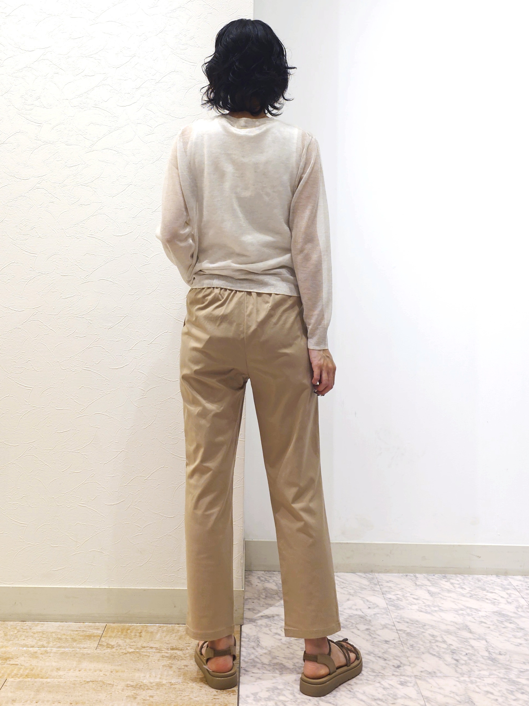 ケイさんの「grove｜高評価！【洗える/名品】大人の透け感、シアーカーディガン」を使ったコーディネート