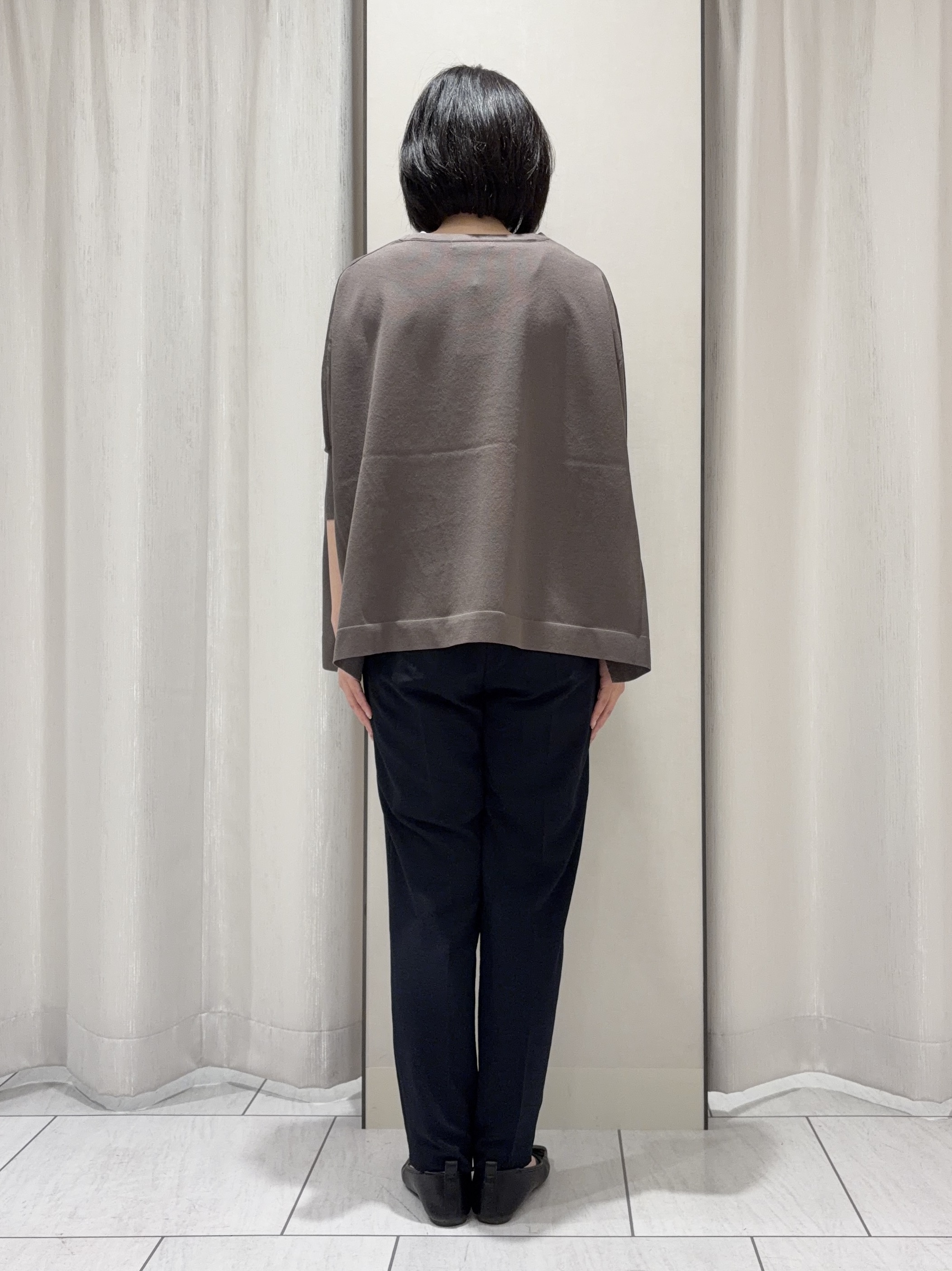 わたなべさんの「UNTITLED｜【アンサンブル可/洗える】シアーレーヨンニット」を使ったコーディネート