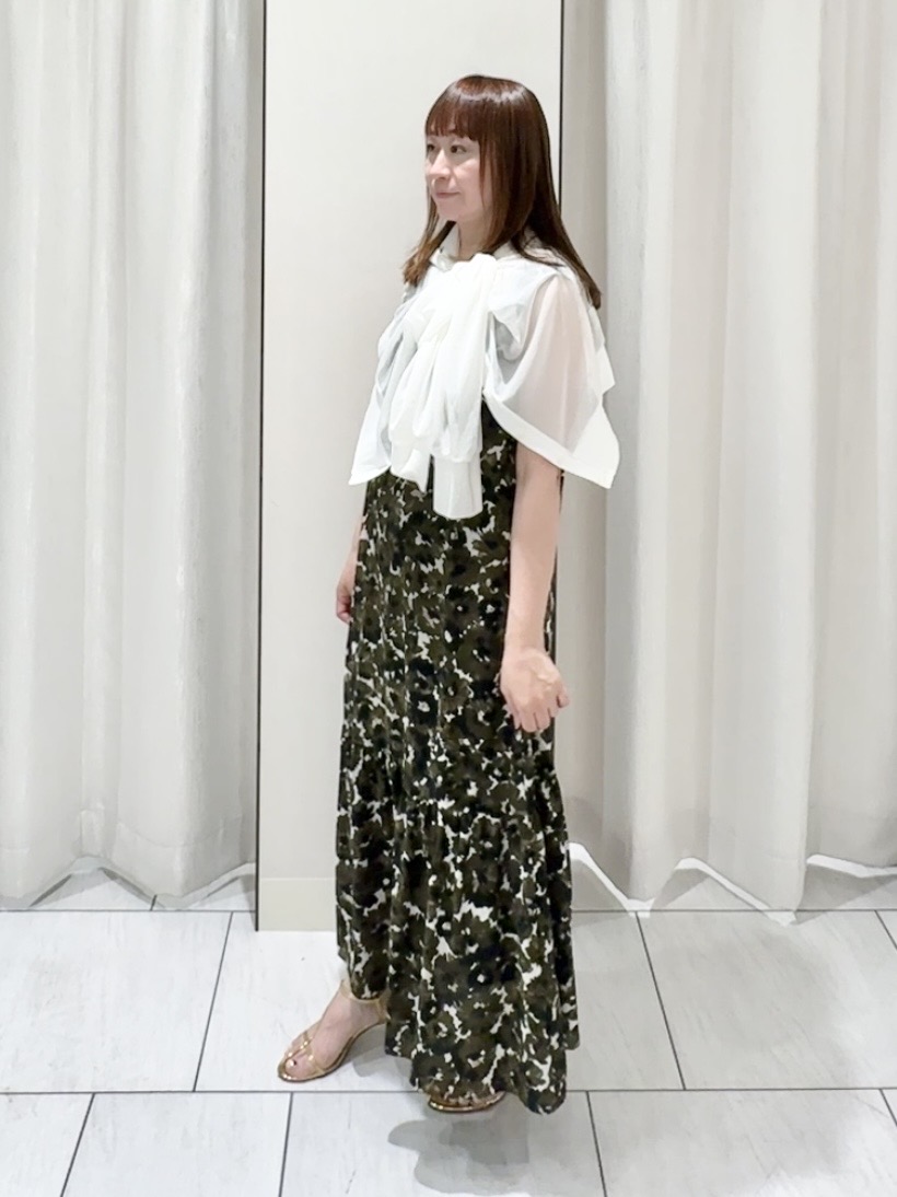 ʏᴜᴋɪᴋᴏさんの「UNTITLED｜【7色展開/ゆったり/ショート丈】シアートリコットカーディガン」を使ったコーディネート