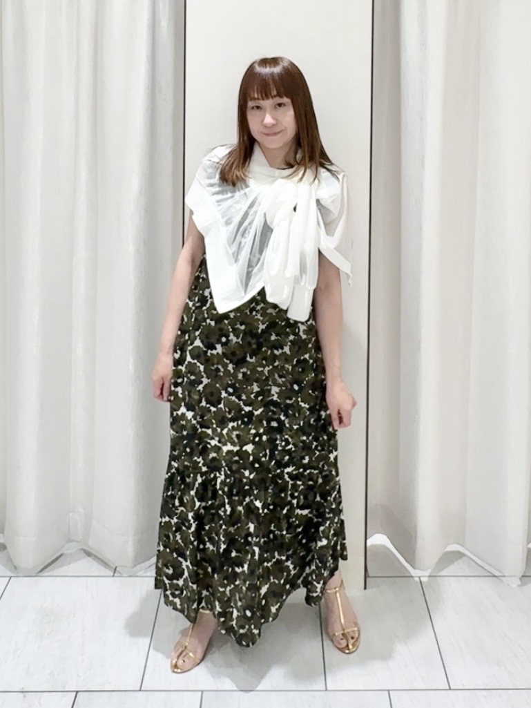 ʏᴜᴋɪᴋᴏさんの「UNTITLED｜【7色展開/ゆったり/ショート丈】シアートリコットカーディガン」を使ったコーディネート