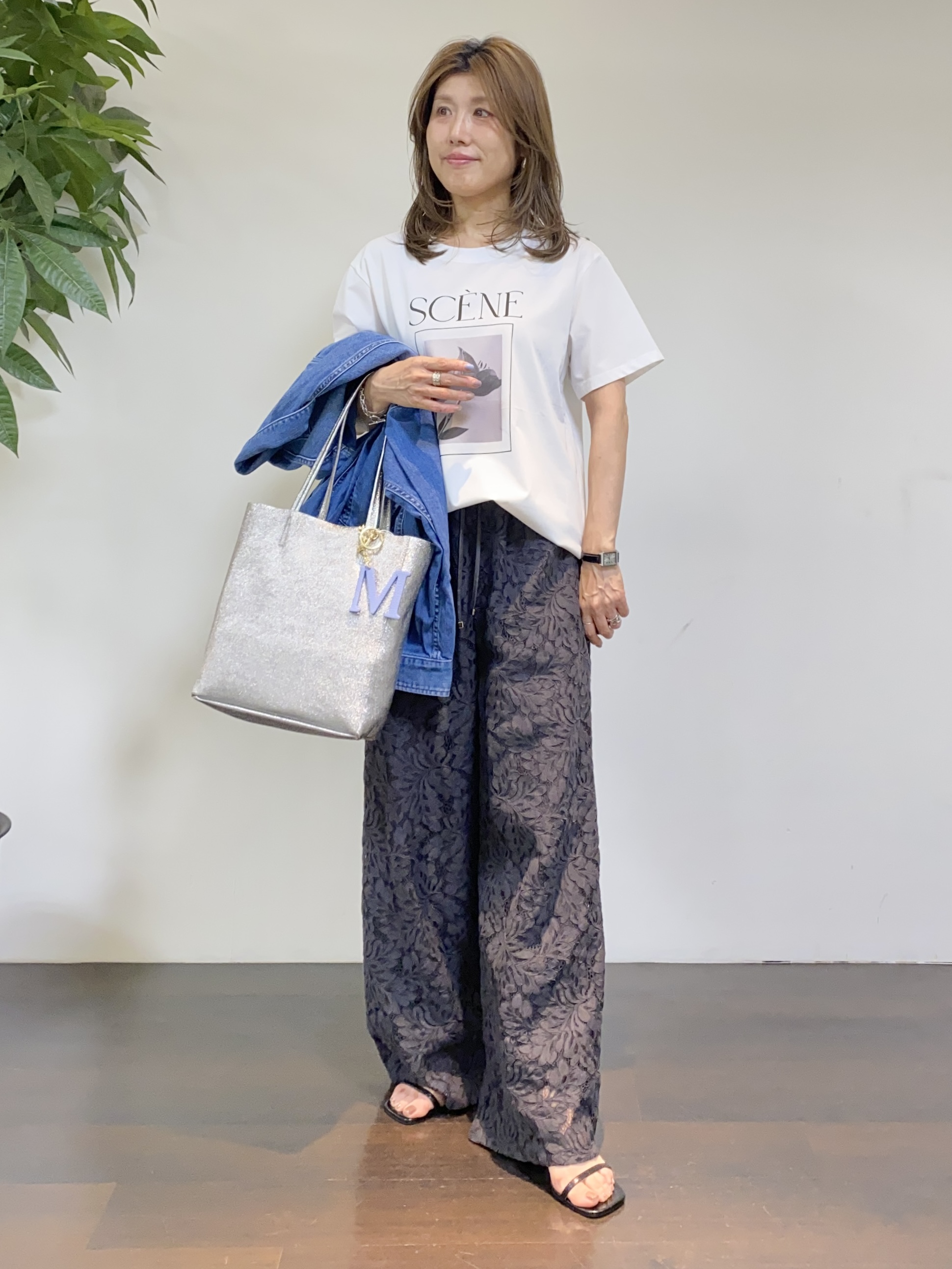 tomoさんの「UNTITLED｜【Healthy DENIM】別注Bran／デニムジャケット」を使ったコーディネート