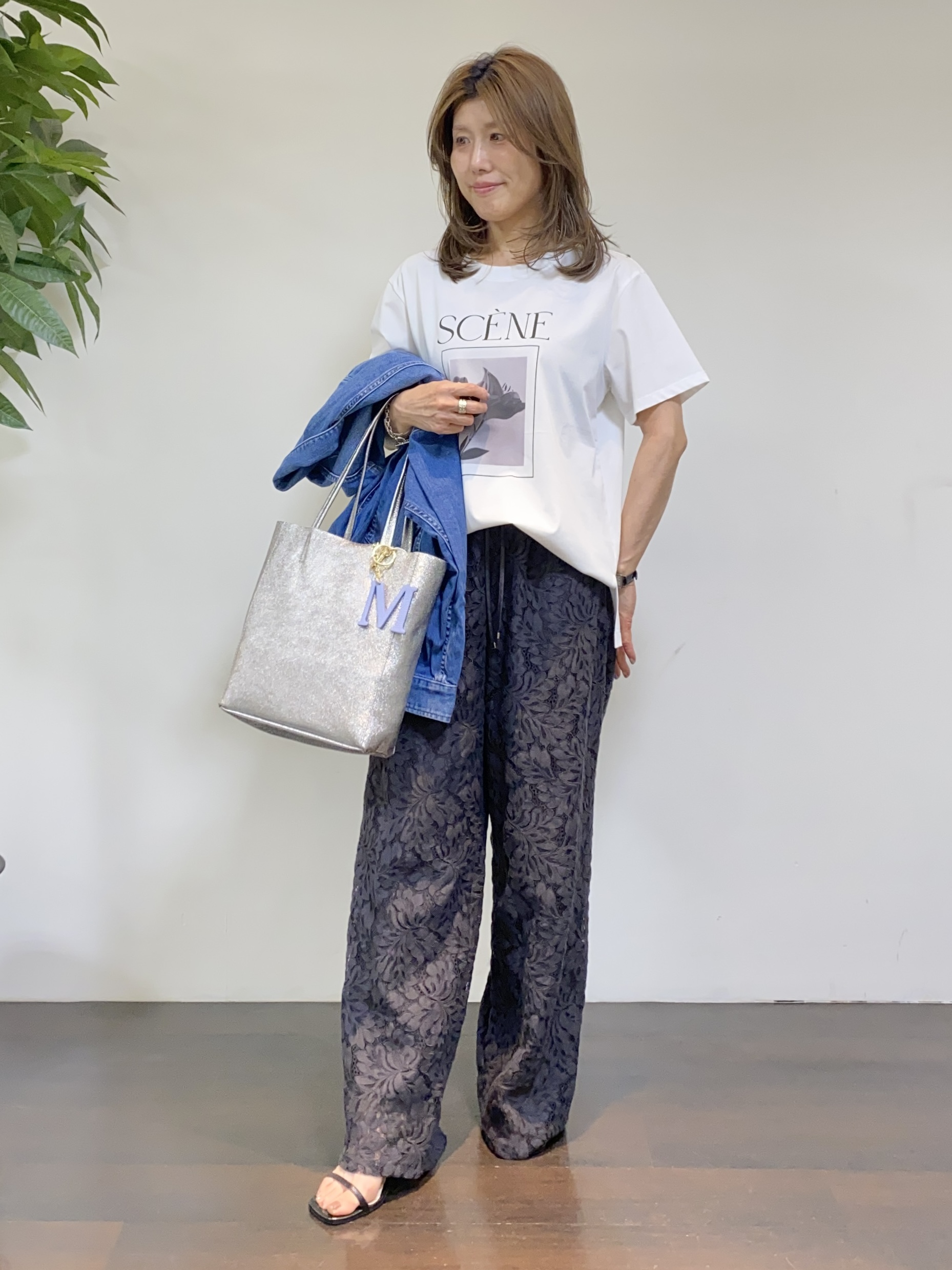 tomoさんの「UNTITLED｜【Healthy DENIM】別注Bran／デニムジャケット」を使ったコーディネート