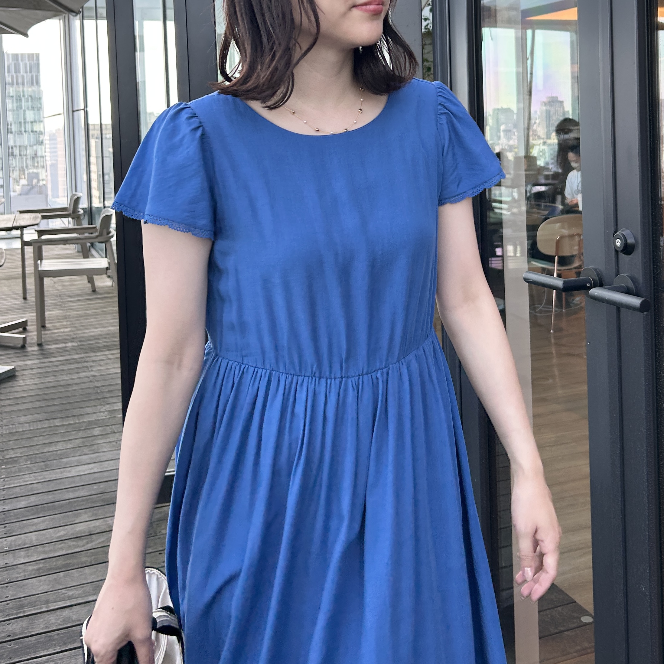 shinoさんの「Couture brooch｜【洗える】バックリボンOP」を使ったコーディネート