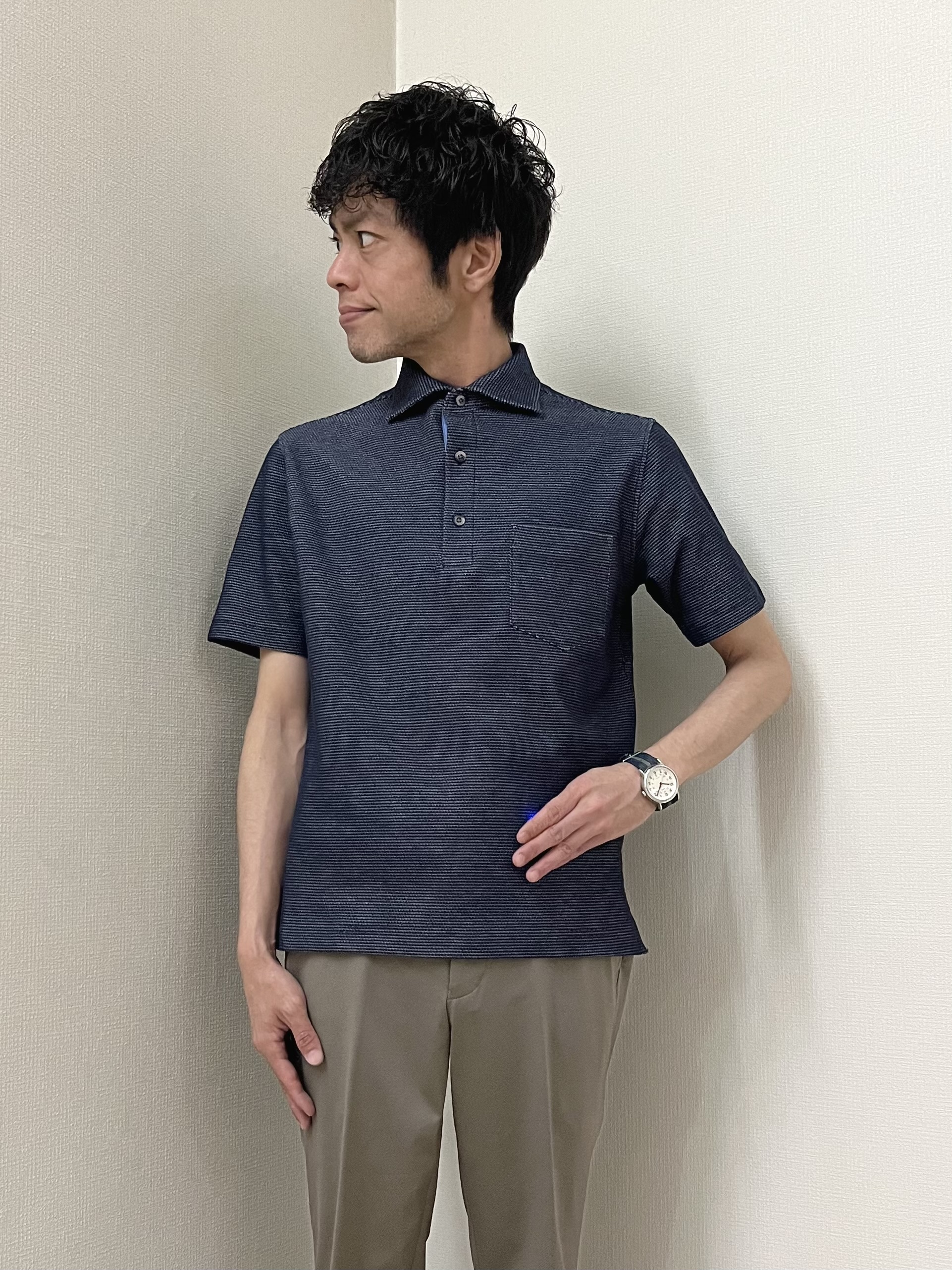 URAさんの「TAKEO KIKUCHI｜【360&deg;ストレッチ／軽量】None Of Stress ライト ジャケット（セットアップ対応）」を使ったコーディネート