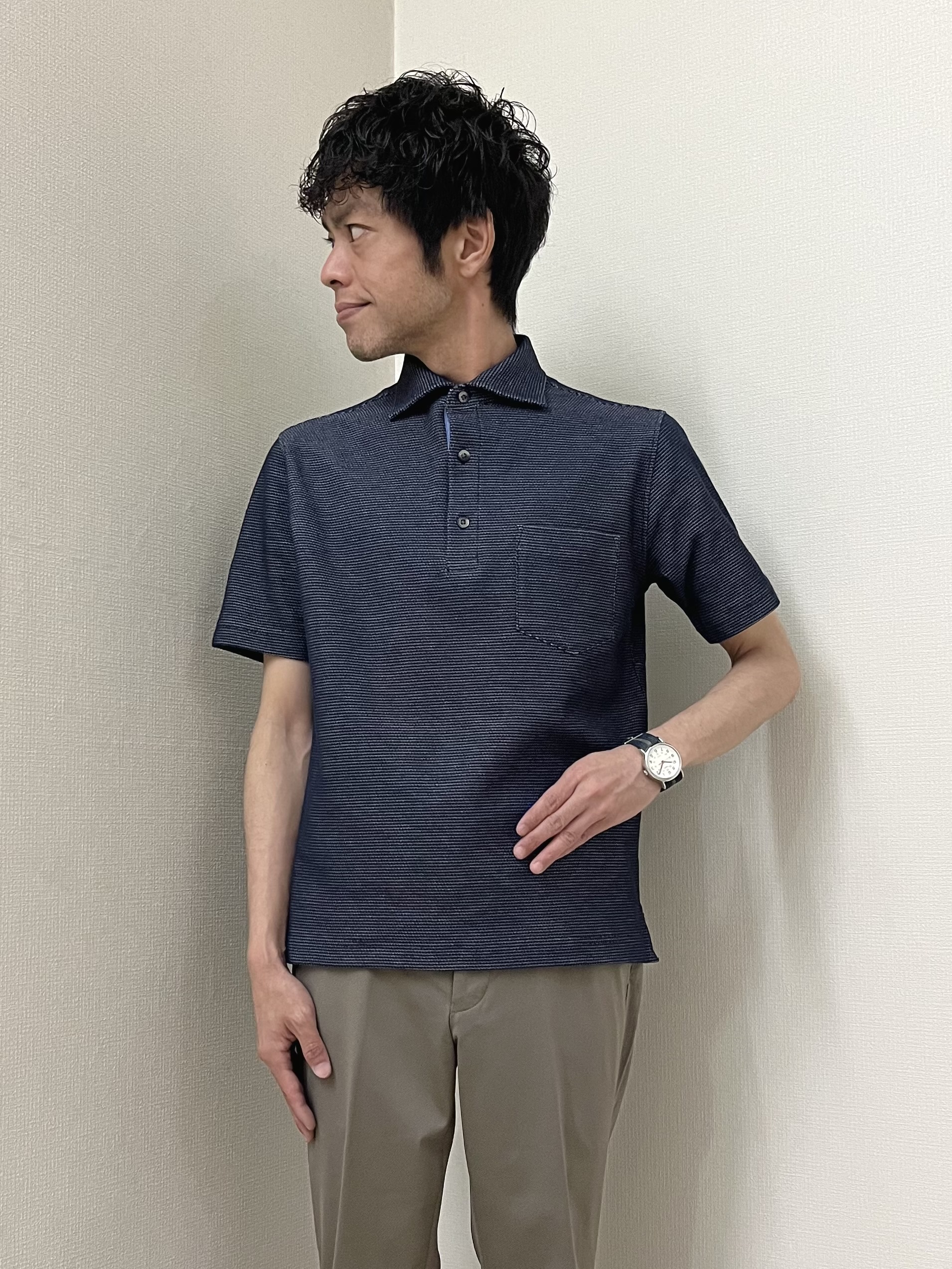 URAさんの「TAKEO KIKUCHI｜【360&deg;ストレッチ／軽量】None Of Stress ライト ジャケット（セットアップ対応）」を使ったコーディネート