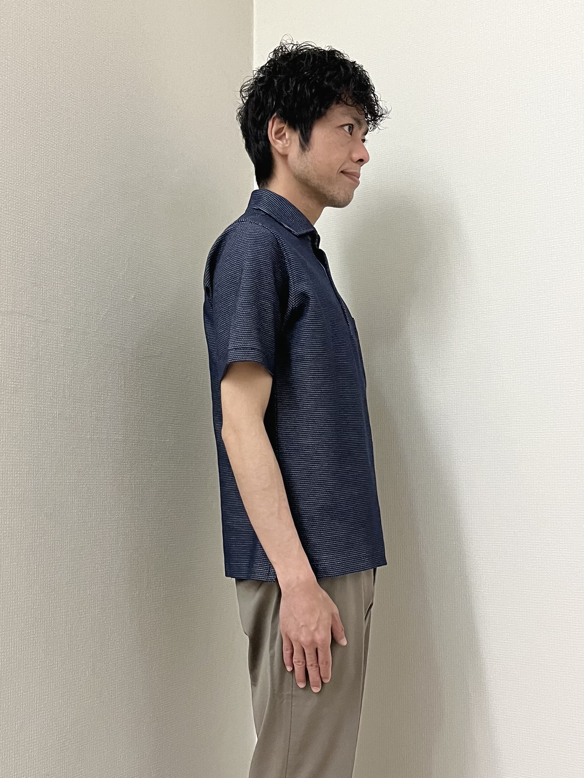 URAさんの「TAKEO KIKUCHI｜【360&deg;ストレッチ／軽量】None Of Stress ライト ジャケット（セットアップ対応）」を使ったコーディネート