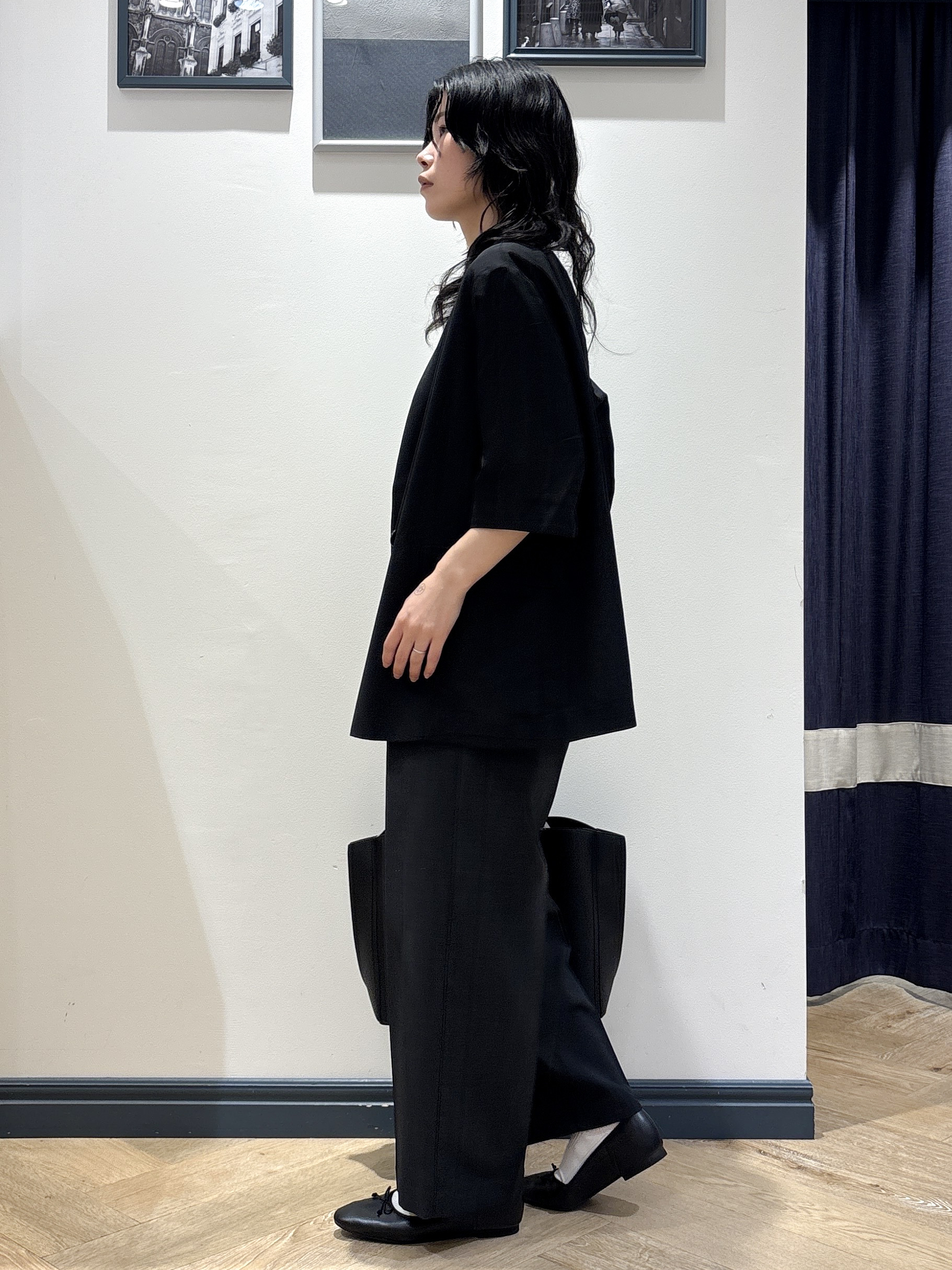 ayakaさんの「grove｜【洗濯機OK/ひんやり】軽く羽織れるハーフスリーブジャケット」を使ったコーディネート