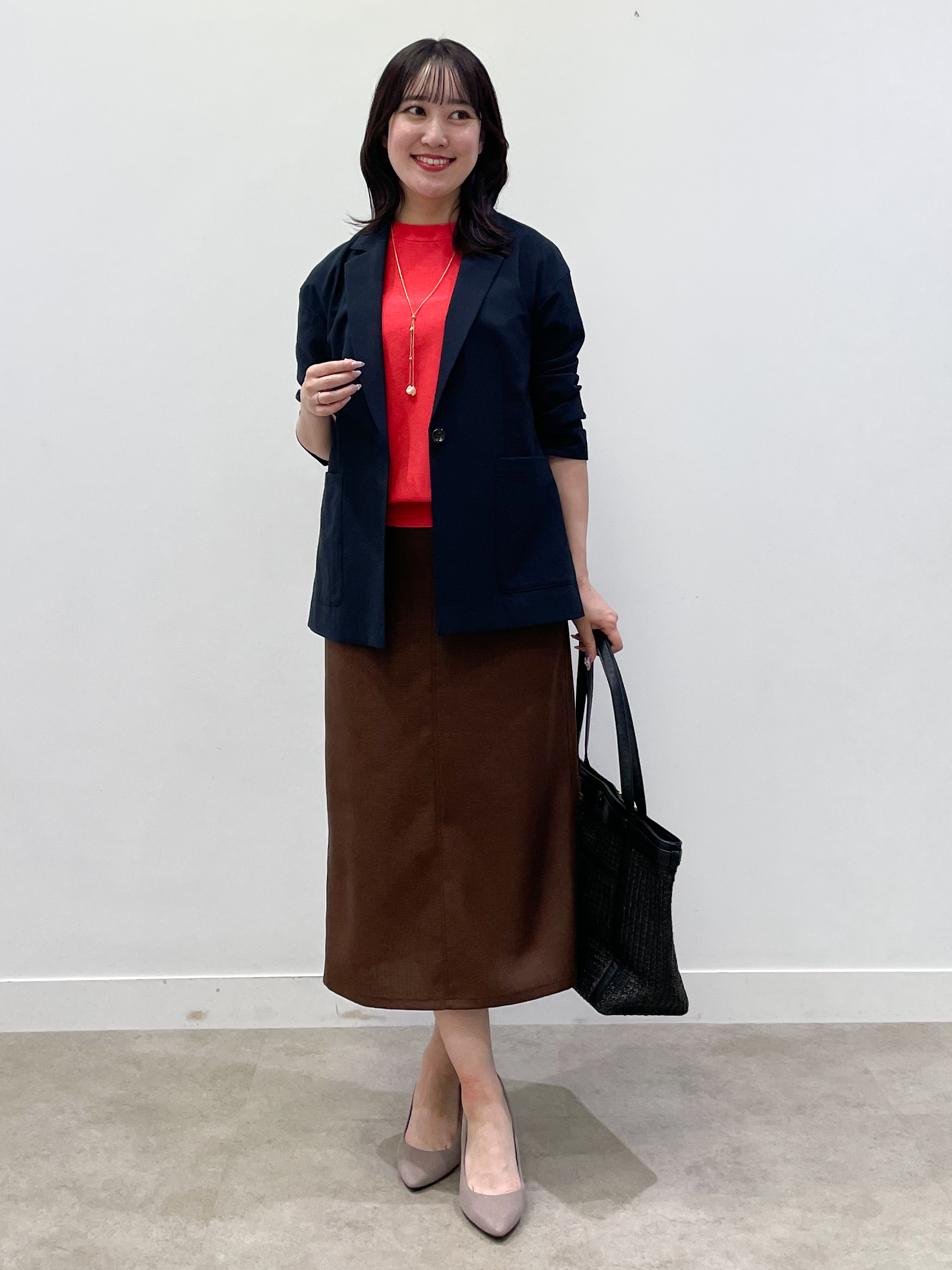 yukariさんの「Reflect｜【SS-4Lサイズ／接触冷感／シワになりにくい】リラクシーテーラードジャケット」を使ったコーディネート