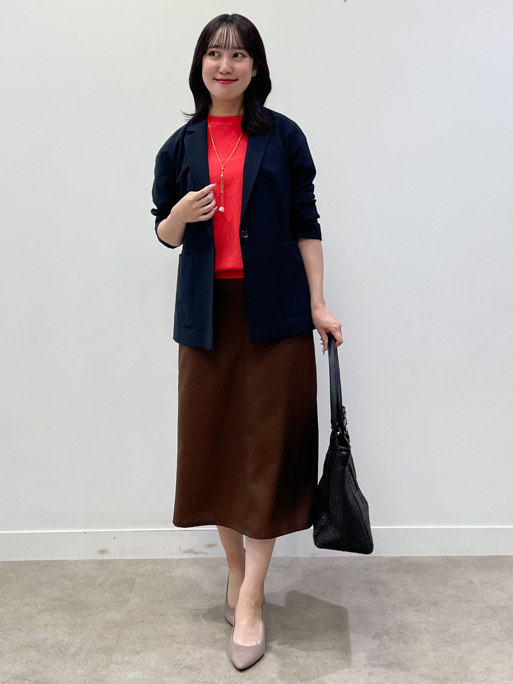 yukariさんの「Reflect｜【SS-4Lサイズ／接触冷感／シワになりにくい】リラクシーテーラードジャケット」を使ったコーディネート