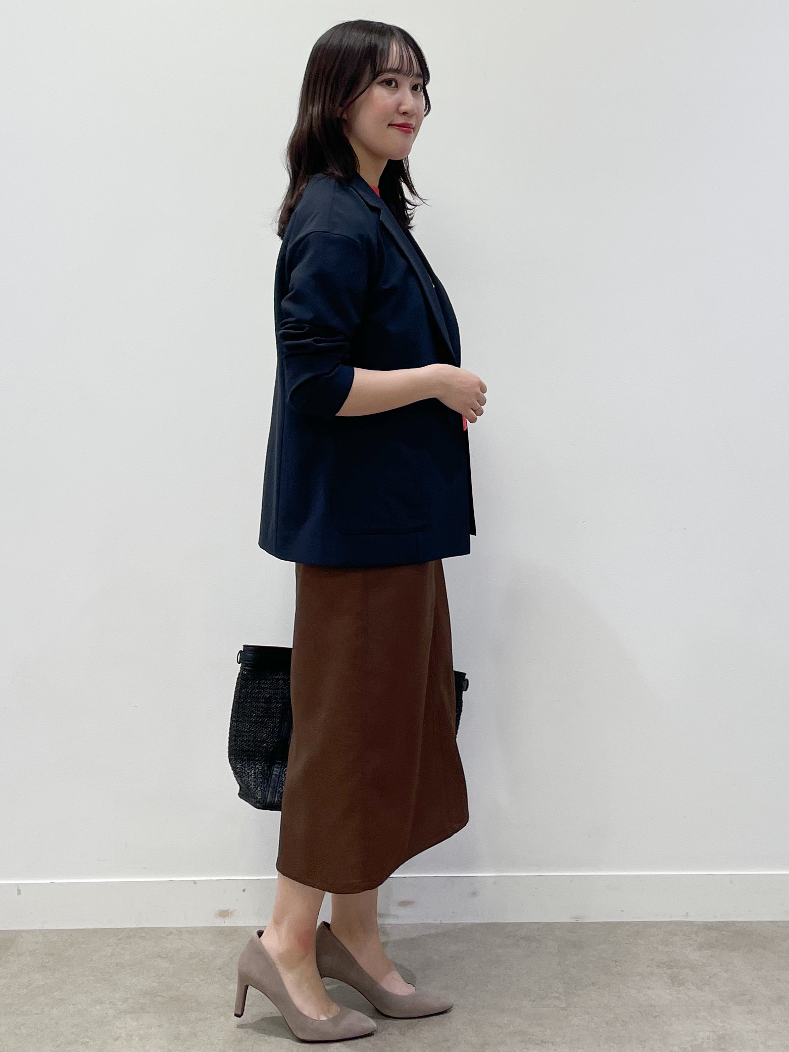 yukariさんの「Reflect｜【SS-4Lサイズ／接触冷感／シワになりにくい】リラクシーテーラードジャケット」を使ったコーディネート