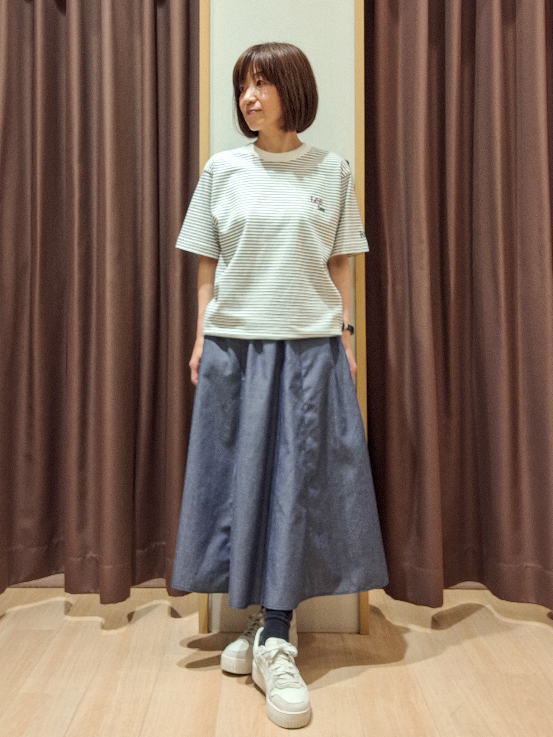 ウタさんの「grove｜【Lee&times;grove別注カラーあり】MULTI LOGO H／S TEE」を使ったコーディネート