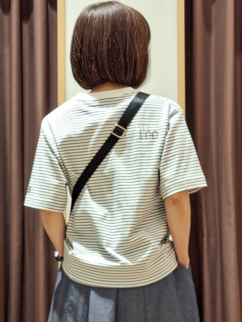 ウタさんの「grove｜【Lee&times;grove別注カラーあり】MULTI LOGO H／S TEE」を使ったコーディネート