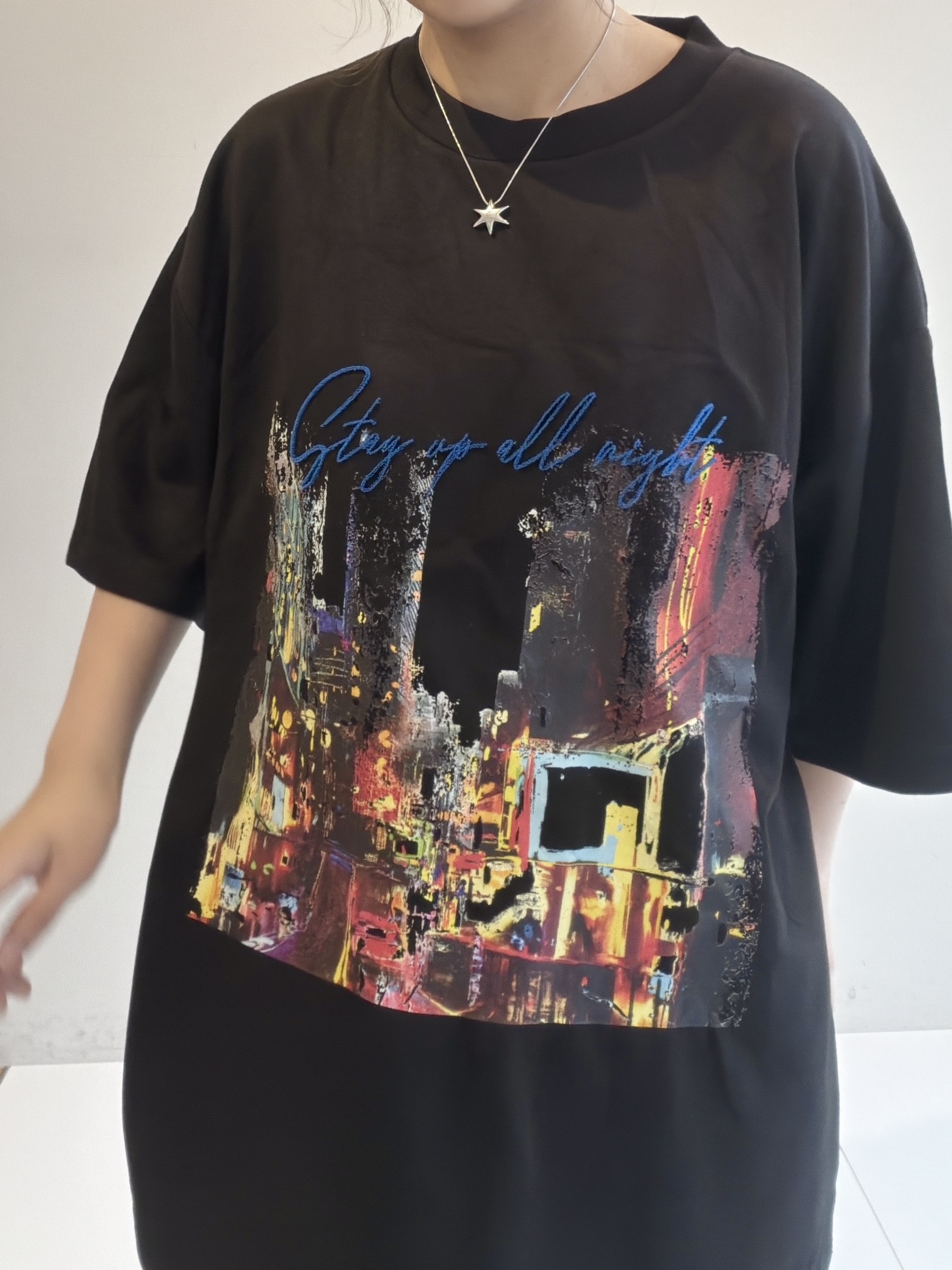 abeさんの「tk.TAKEO KIKUCHI｜ブラシ刺繍半袖Ｔシャツ」を使ったコーディネート