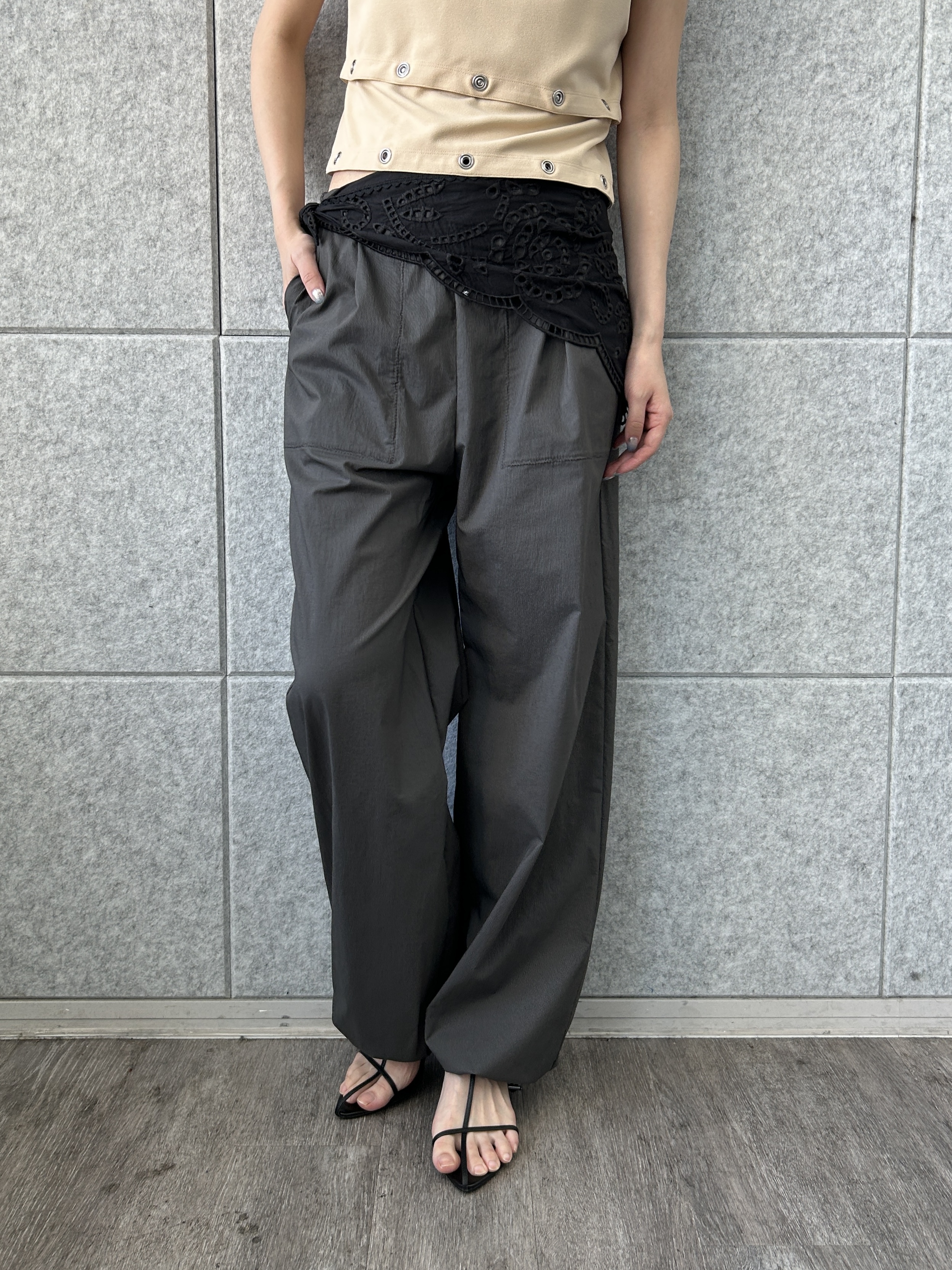 harunaさんの「CODE A｜modular split dress」を使ったコーディネート