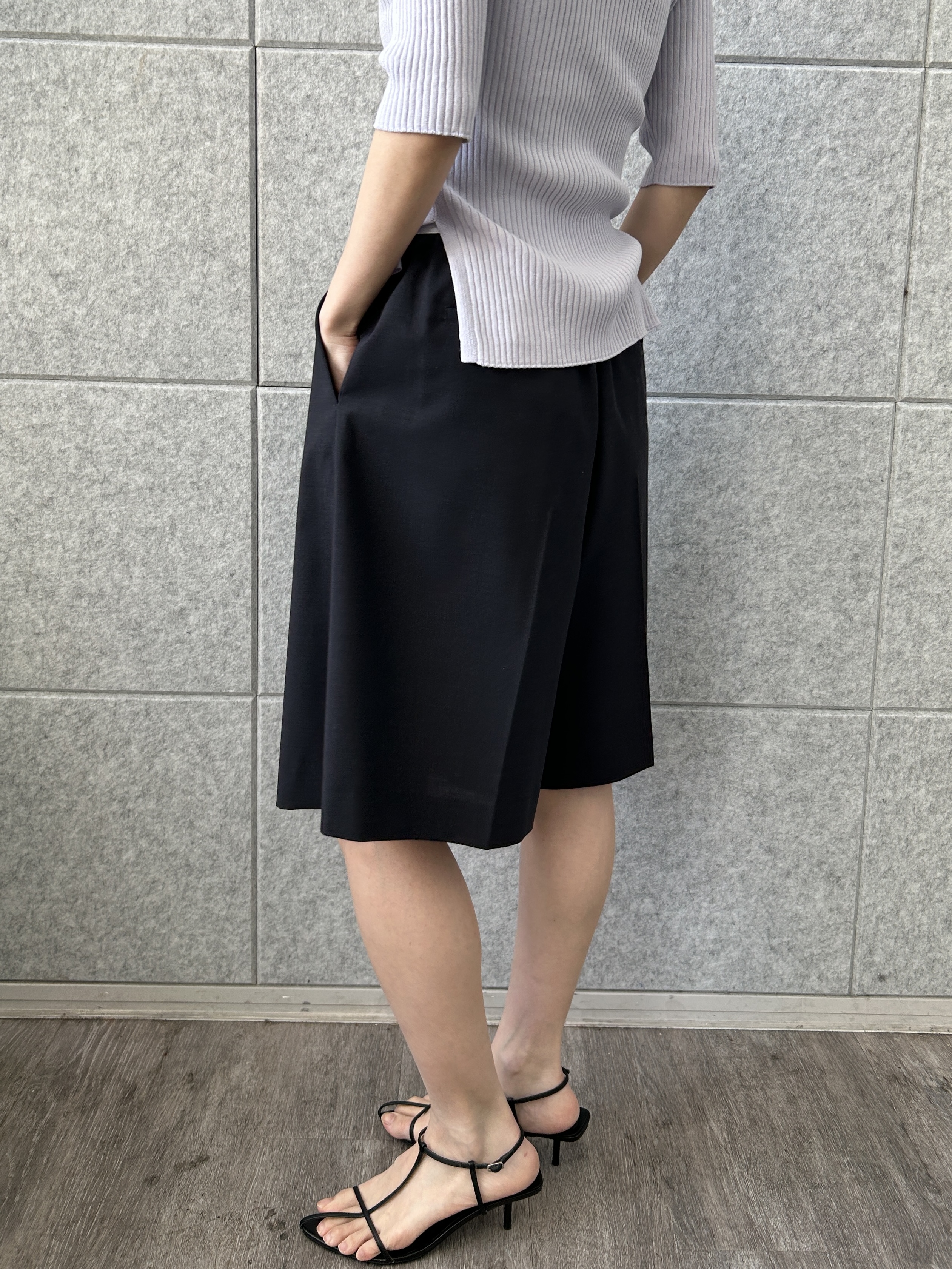 harunaさんの「CODE A｜rib zip cardigan」を使ったコーディネート