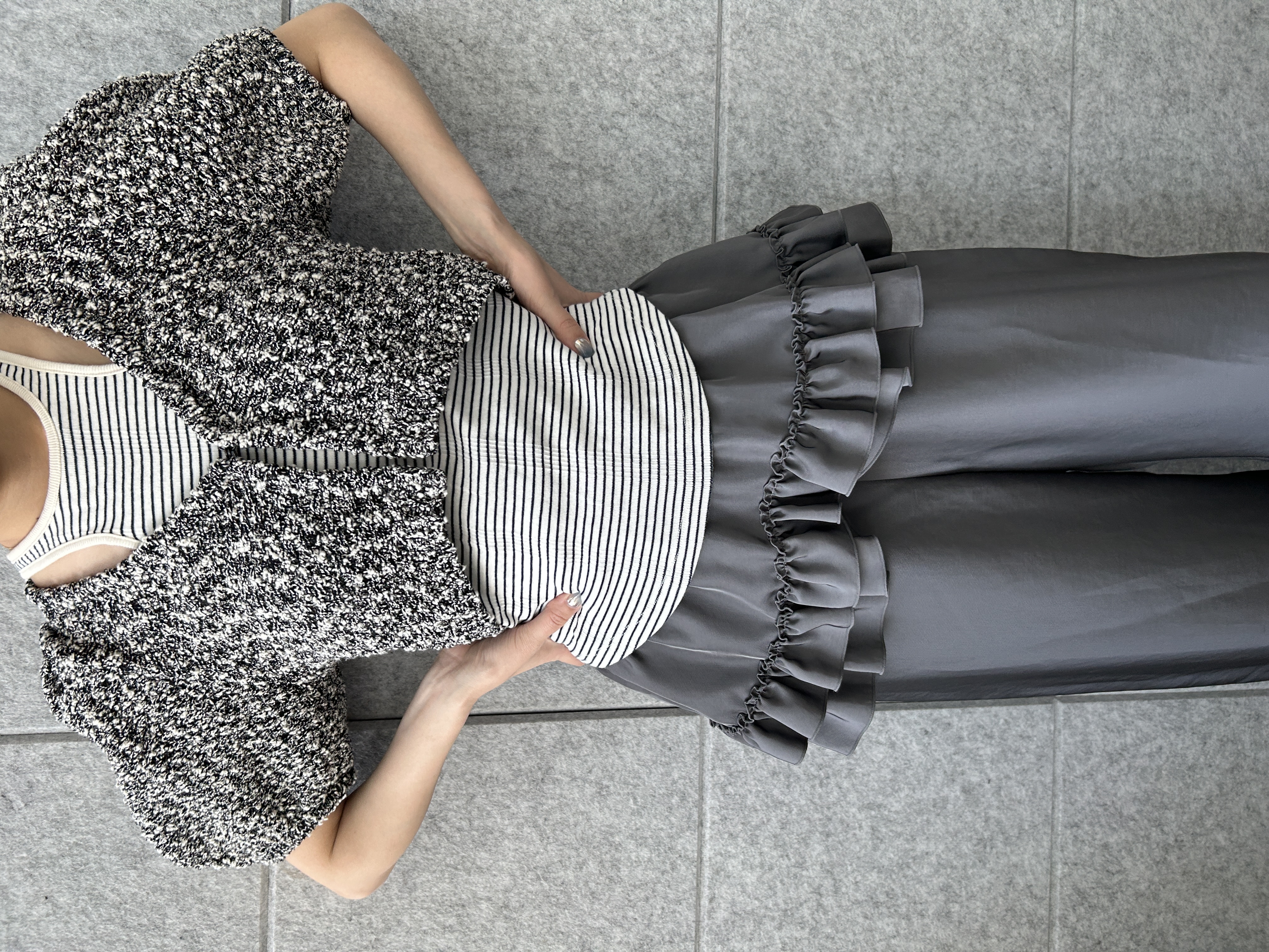 harunaさんの「CODE A｜Robert P. Miller＊CODE A｜twin layer tank set」を使ったコーディネート