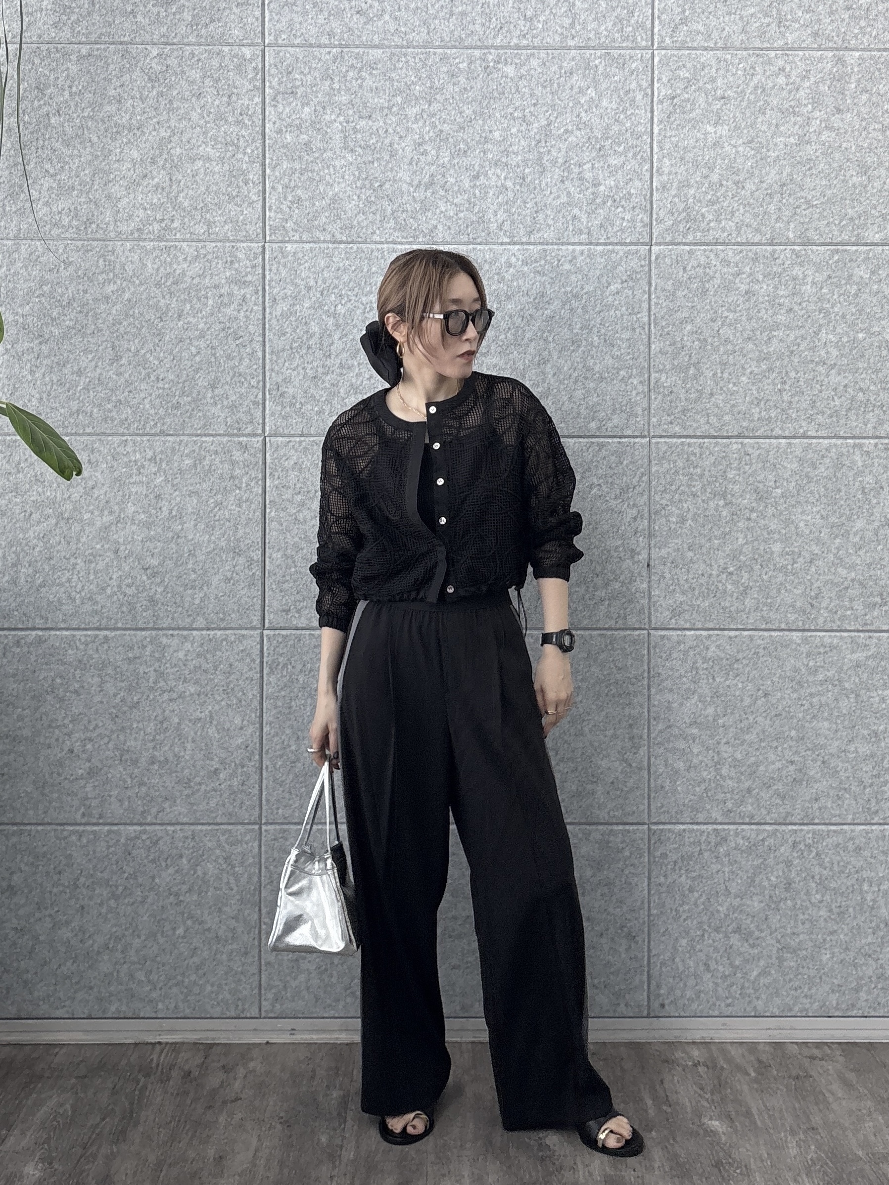kotakiさんの「INDIVI｜アートメッシュブルゾン」を使ったコーディネート