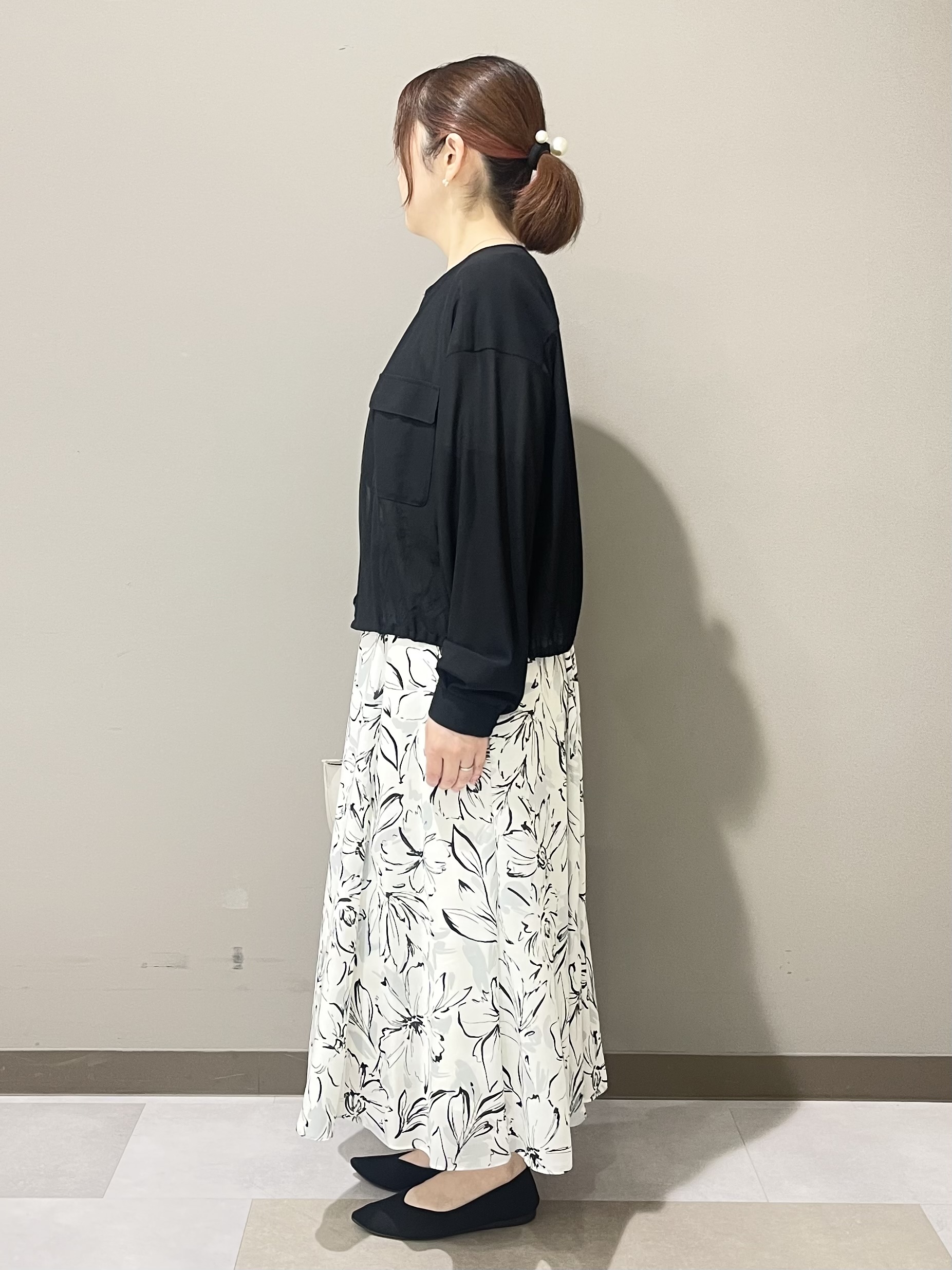 Tomoさんの「UNTITLED｜◆【洗える】シアーブルゾン」を使ったコーディネート