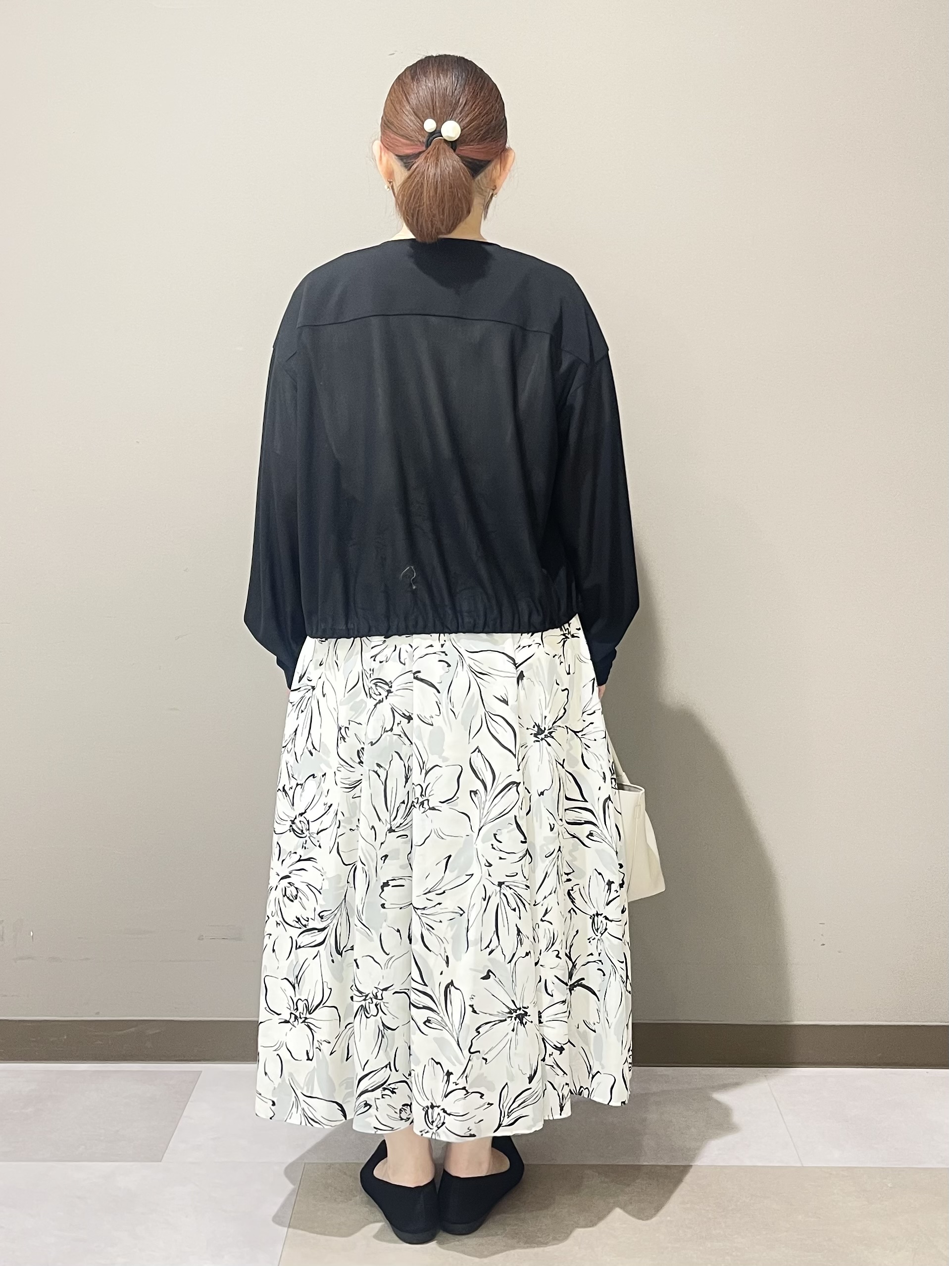 Tomoさんの「UNTITLED｜◆【洗える】シアーブルゾン」を使ったコーディネート