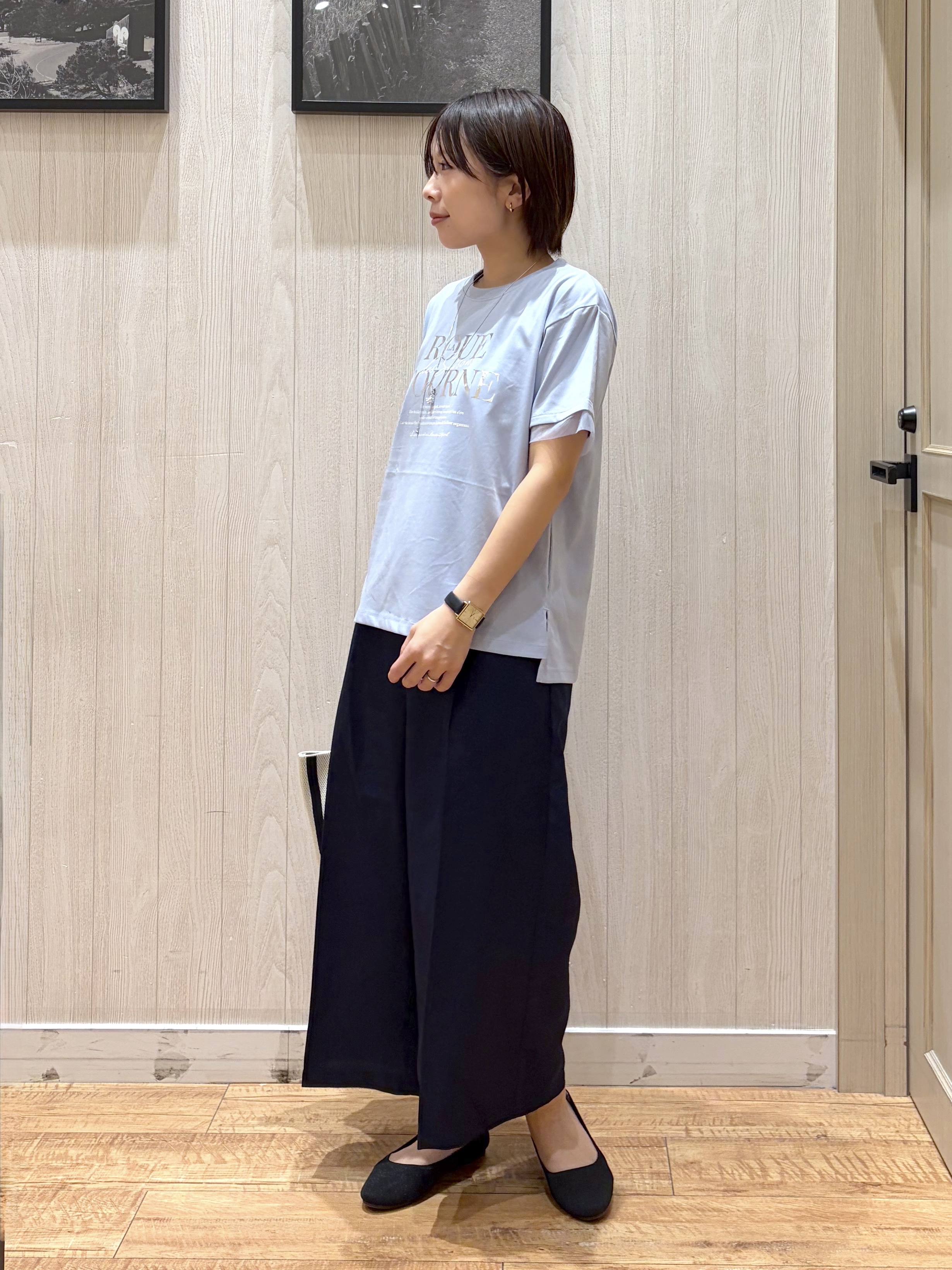 shirayuuuさんの「SHOO･LA･RUE｜【洗濯機可/S-LL】オンにもオフにも マルチに使えるボタンレスカーディガン」を使ったコーディネート