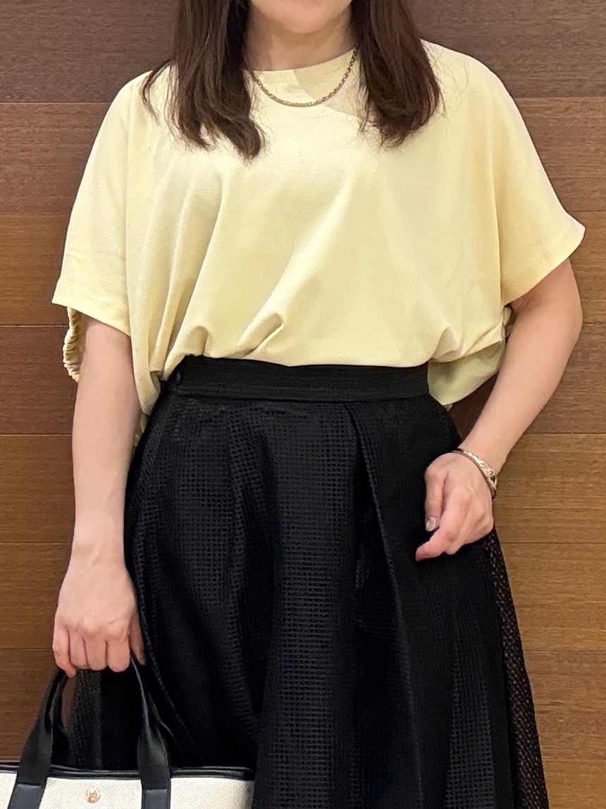 maichiさんの「OPAQUE.CLIP｜【UV／吸水速乾】リラクシードルマントップス／セットアップ対応可《洗濯機OK》」を使ったコーディネート