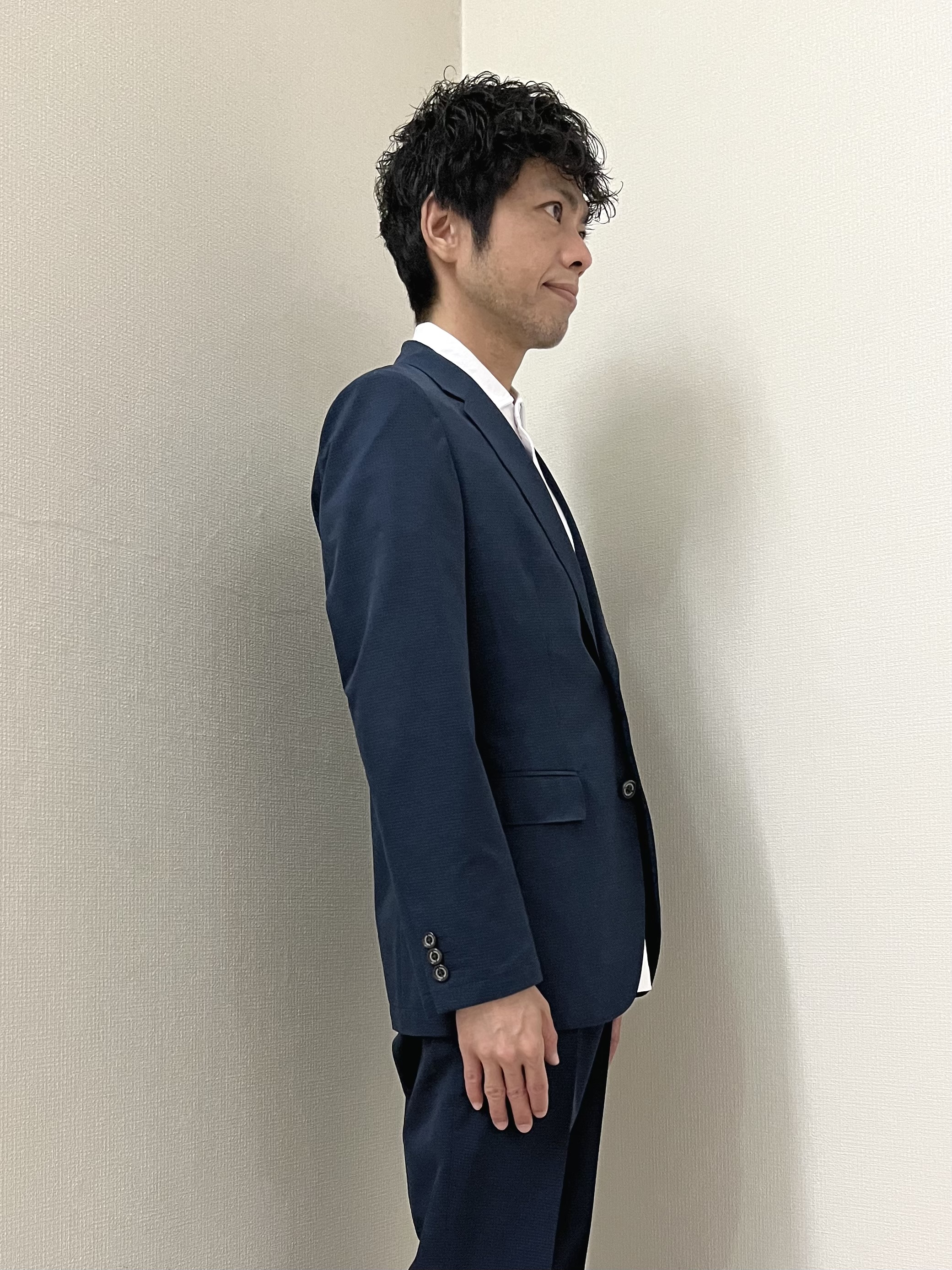 URAさんの「TAKEO KIKUCHI｜【抗菌防臭】COOL DOTS（R）ドビープリント ジャケット」を使ったコーディネート