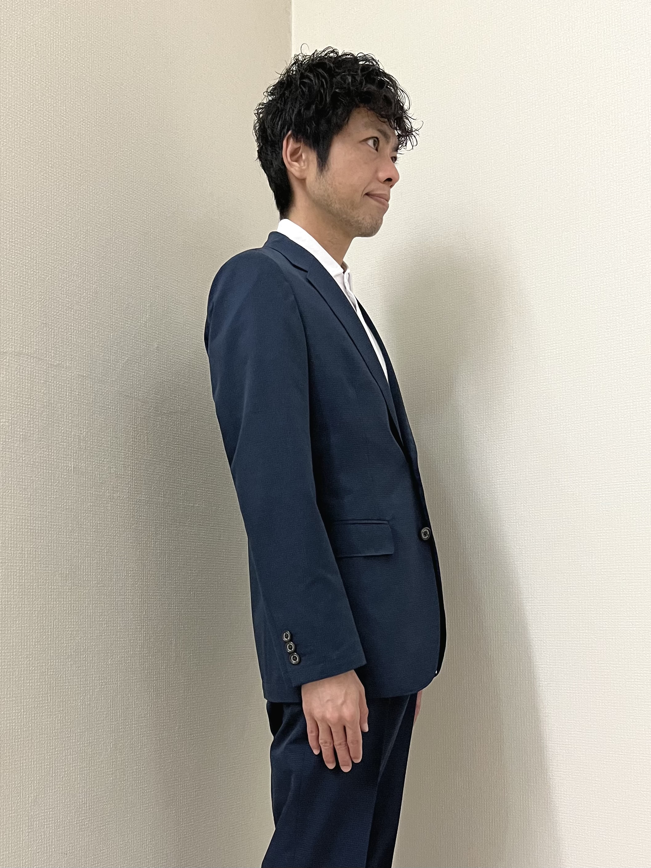 URAさんの「TAKEO KIKUCHI｜【抗菌防臭】COOL DOTS（R）ドビープリント ジャケット」を使ったコーディネート