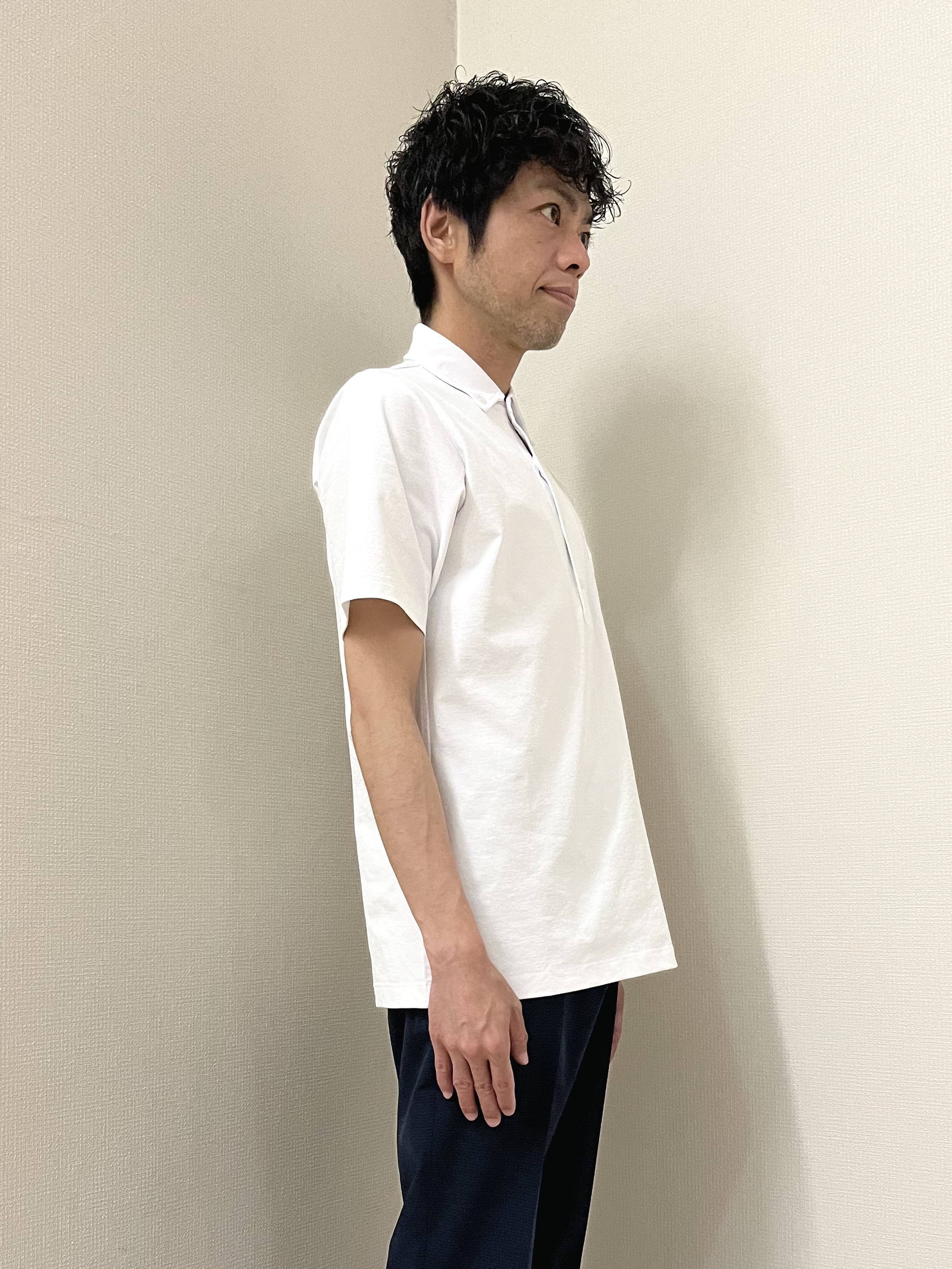URAさんの「TAKEO KIKUCHI｜【抗菌防臭】COOL DOTS（R）ドビープリント ジャケット」を使ったコーディネート