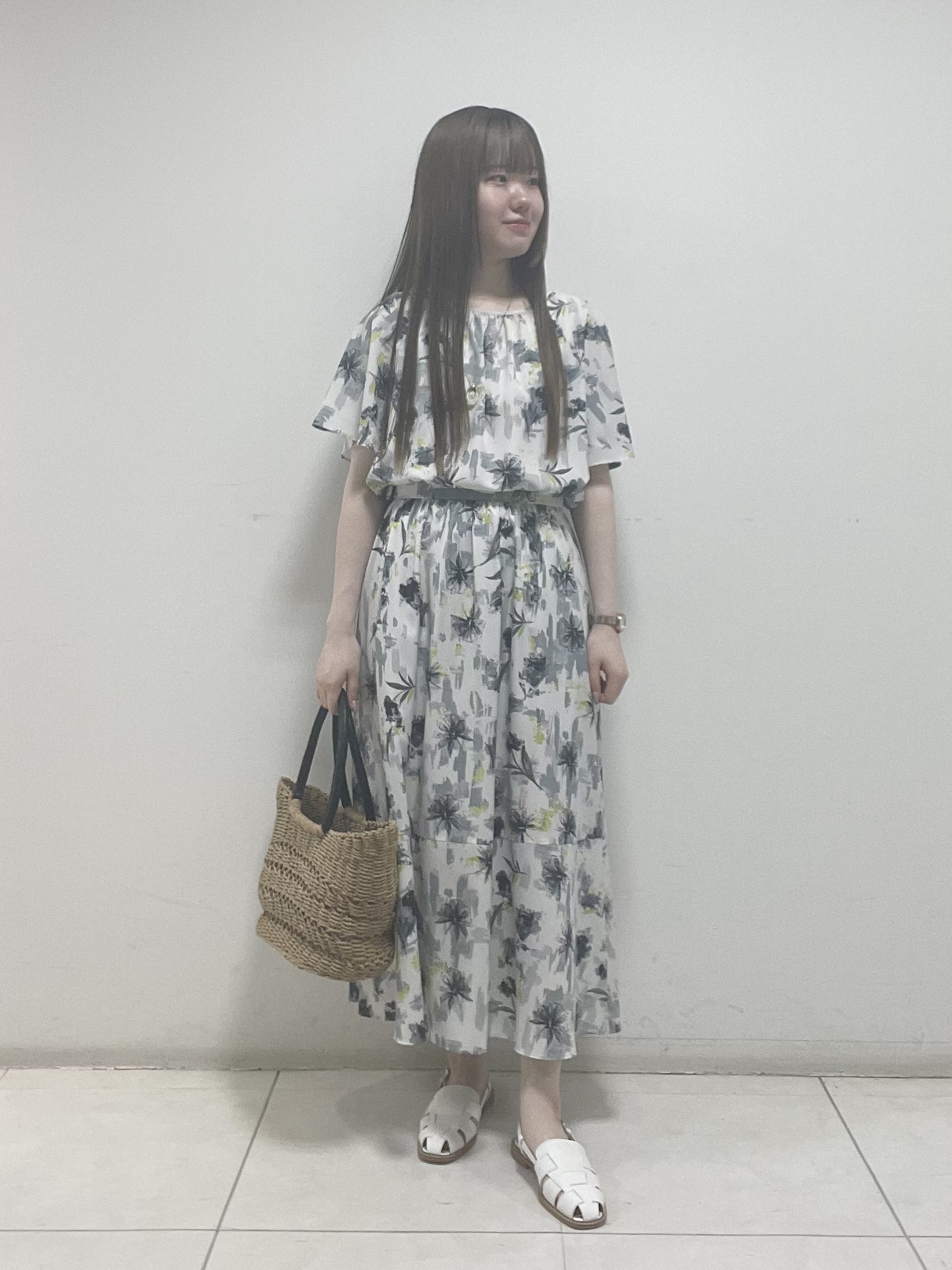 mさんの「INDIVI｜【洗える／多機能／SETUP可】着る日傘ジレジャケット」を使ったコーディネート