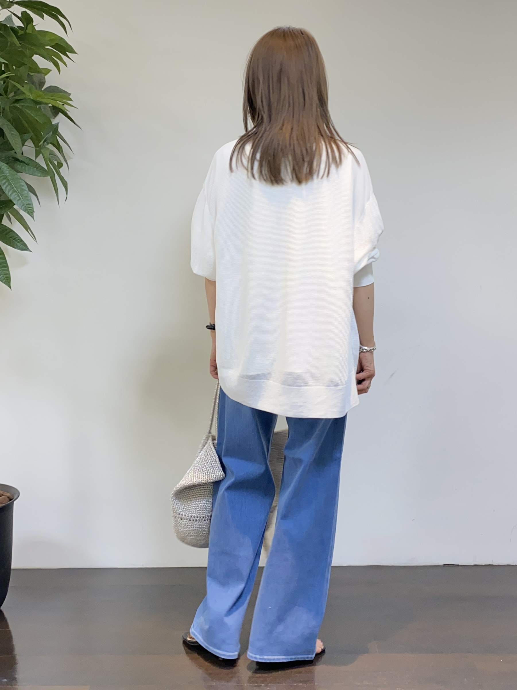 tomoさんの「UNTITLED｜【日除け・冷房対策に】コットンリネンカーディガン」を使ったコーディネート