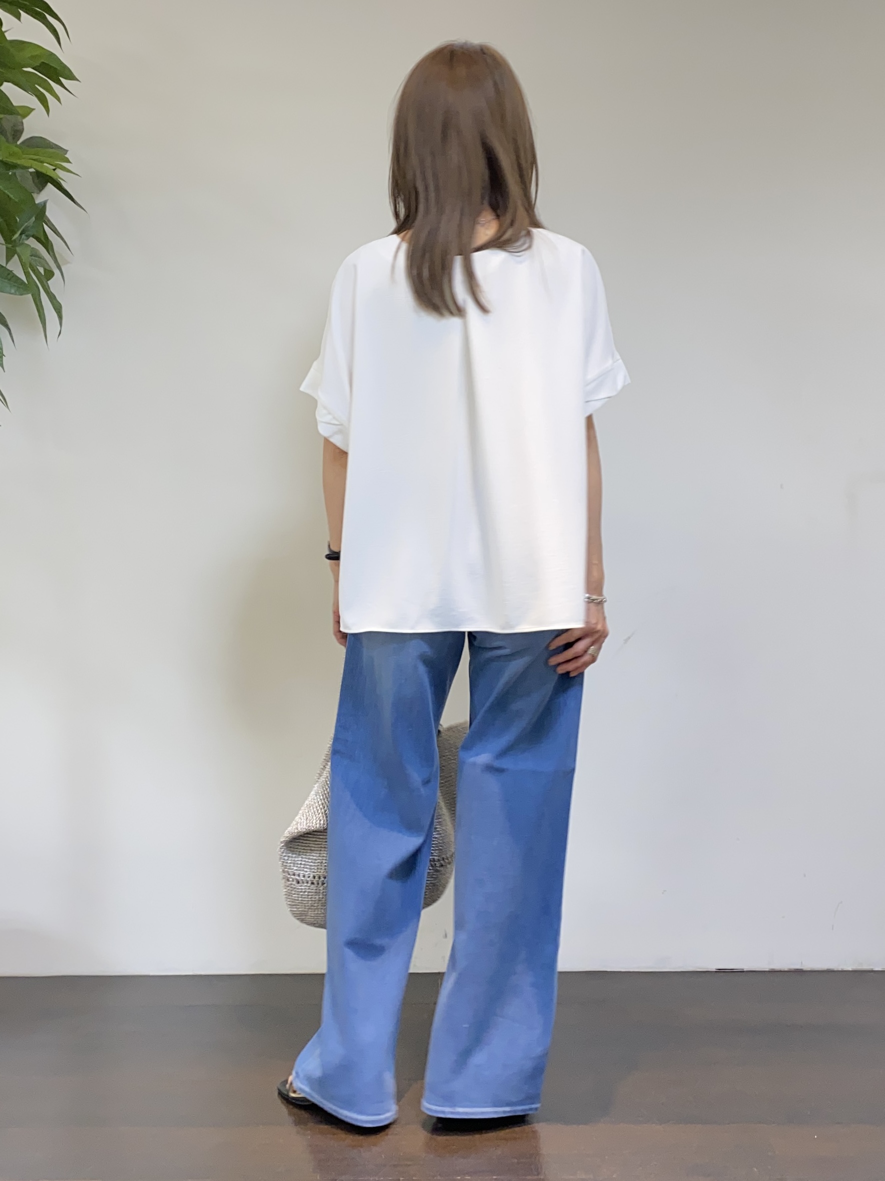 tomoさんの「UNTITLED｜【日除け・冷房対策に】コットンリネンカーディガン」を使ったコーディネート