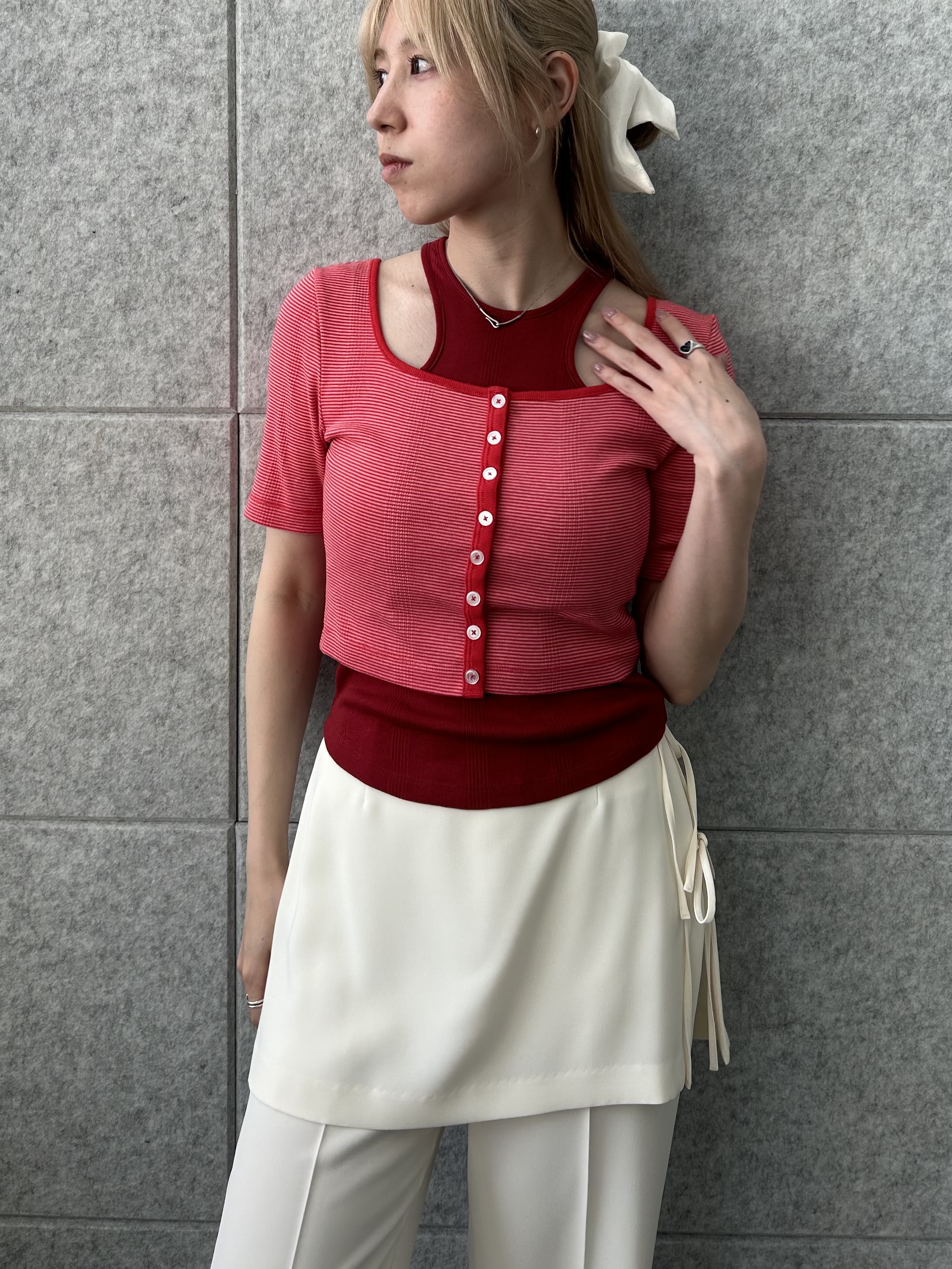 honoka Aさんの「CODE A｜Robert P. Miller＊CODE A｜twin layer tank set」を使ったコーディネート