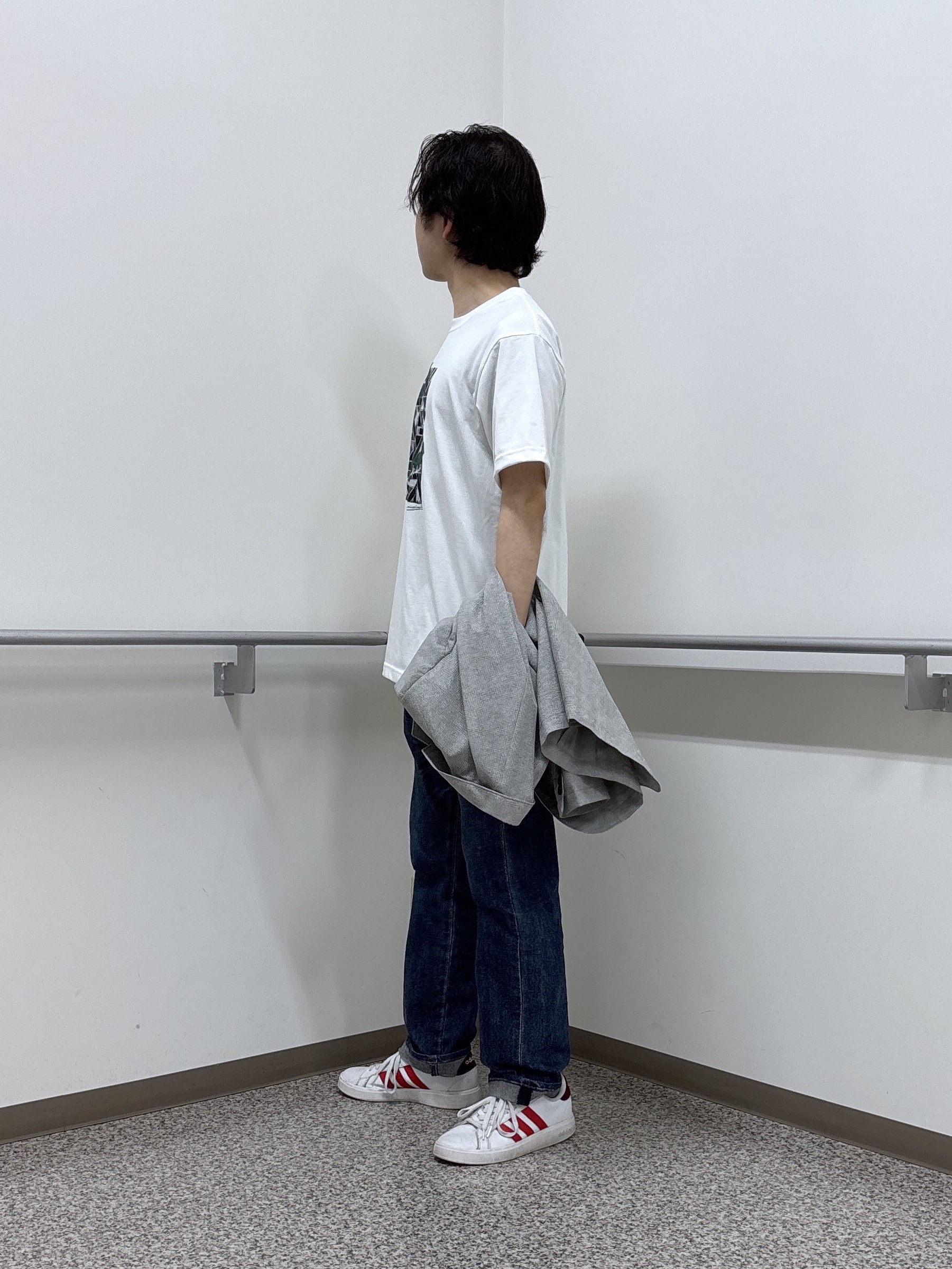 KEIさんの「TAKEO KIKUCHI｜【抗菌防臭】COOL DOTS（R）ドビープリント ジャケット」を使ったコーディネート