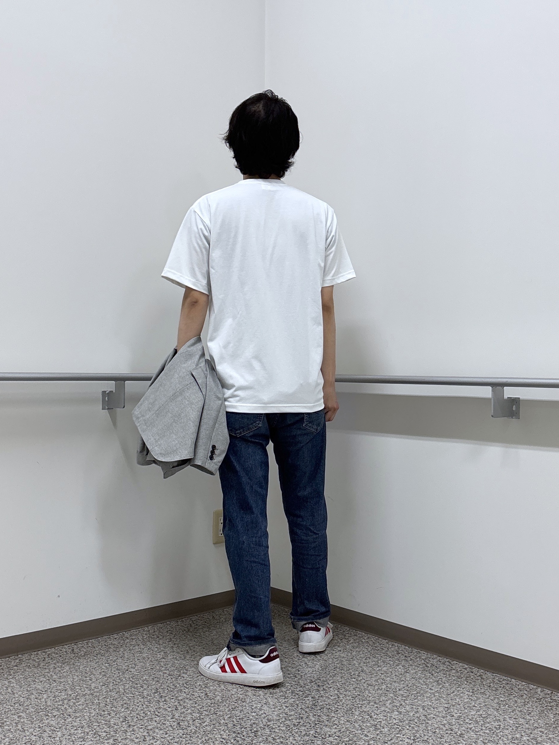 KEIさんの「TAKEO KIKUCHI｜【抗菌防臭】COOL DOTS（R）ドビープリント ジャケット」を使ったコーディネート